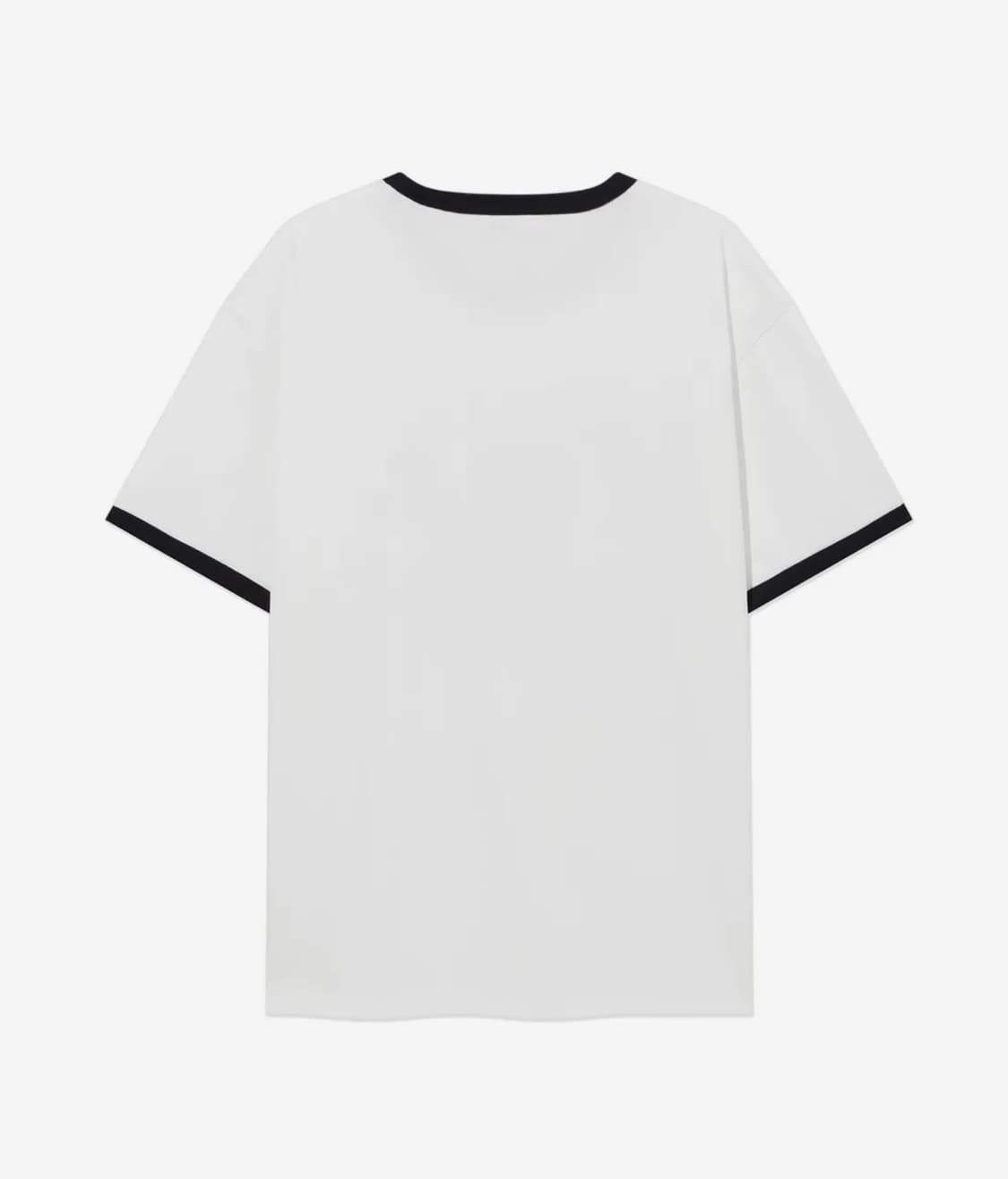 [새상품] M) 커버낫 썬베이딩 링거티셔츠 화이트 상품이미지3