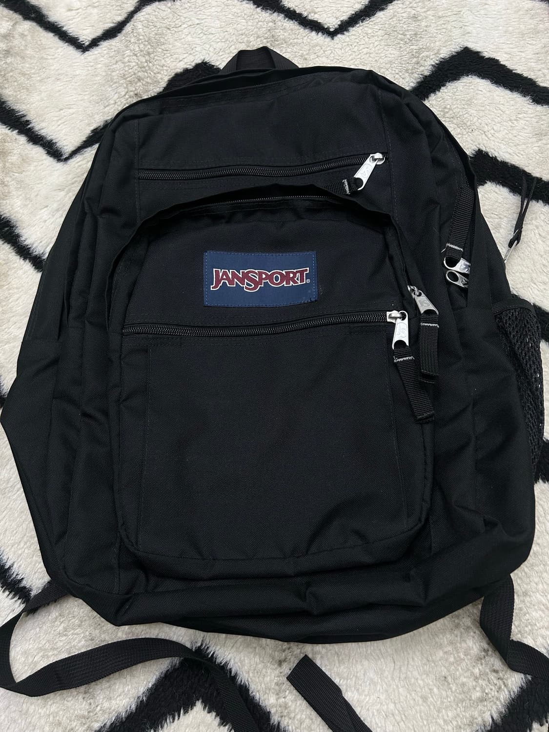 잔스포츠 빅 스튜던트 백팩/블랙 상품이미지1