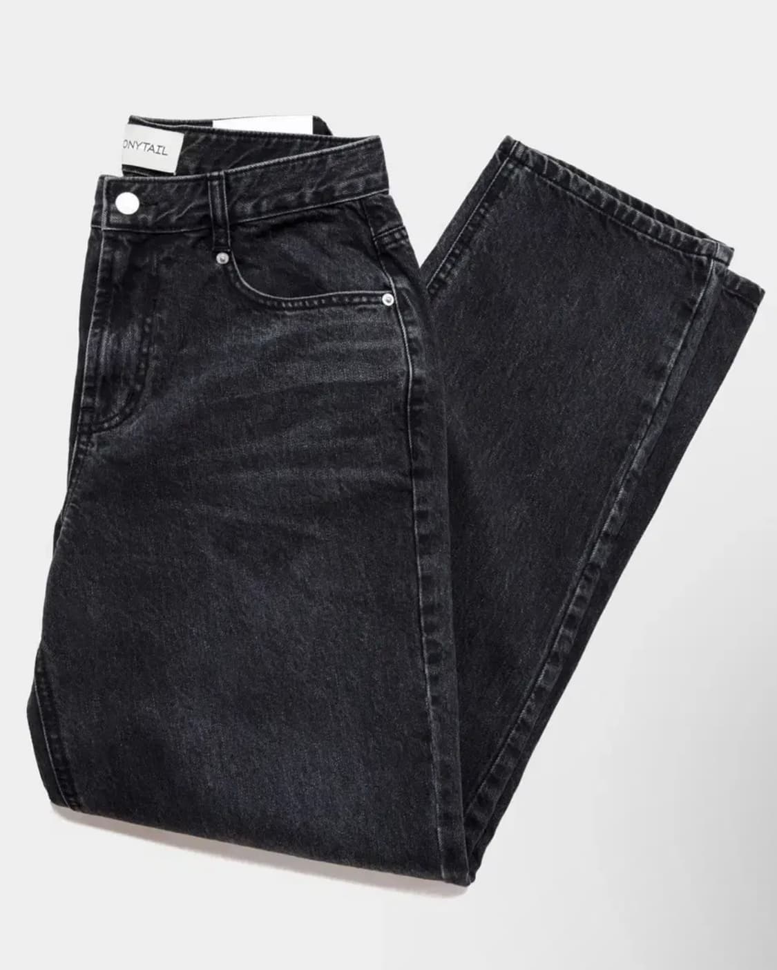 포니테일 바지 ponytail daddy baggy jeans,S 상품이미지9