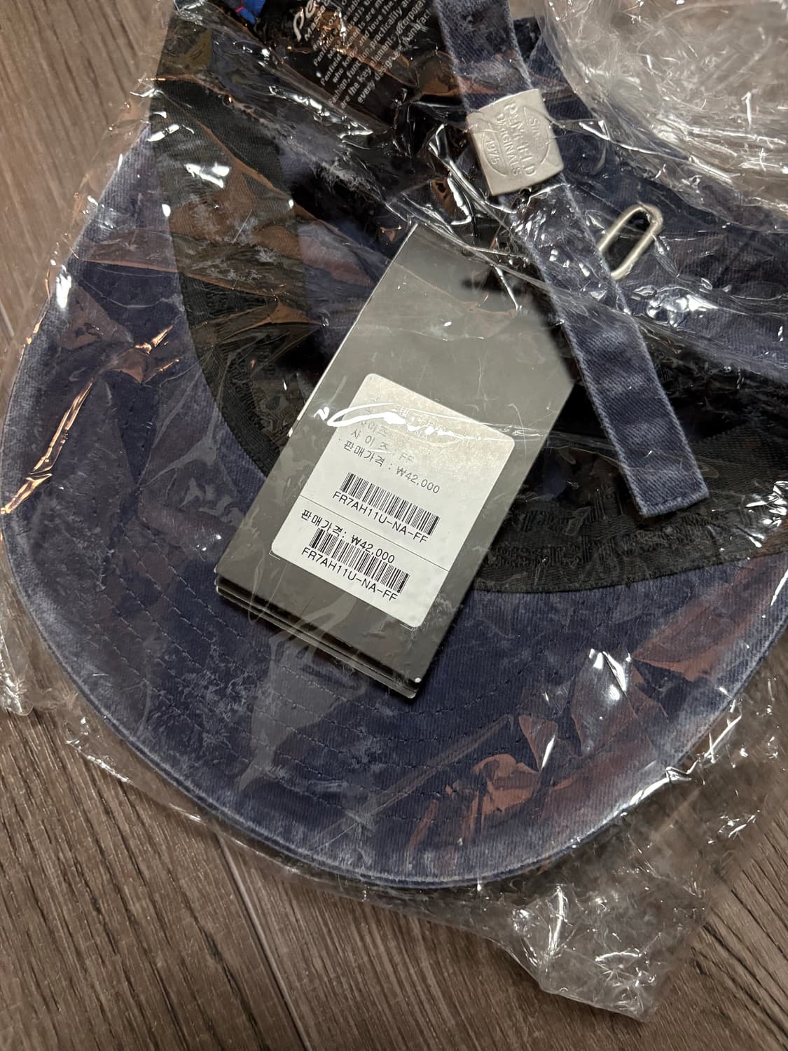 팬필드 시그니처 모자 네이비 상품이미지4