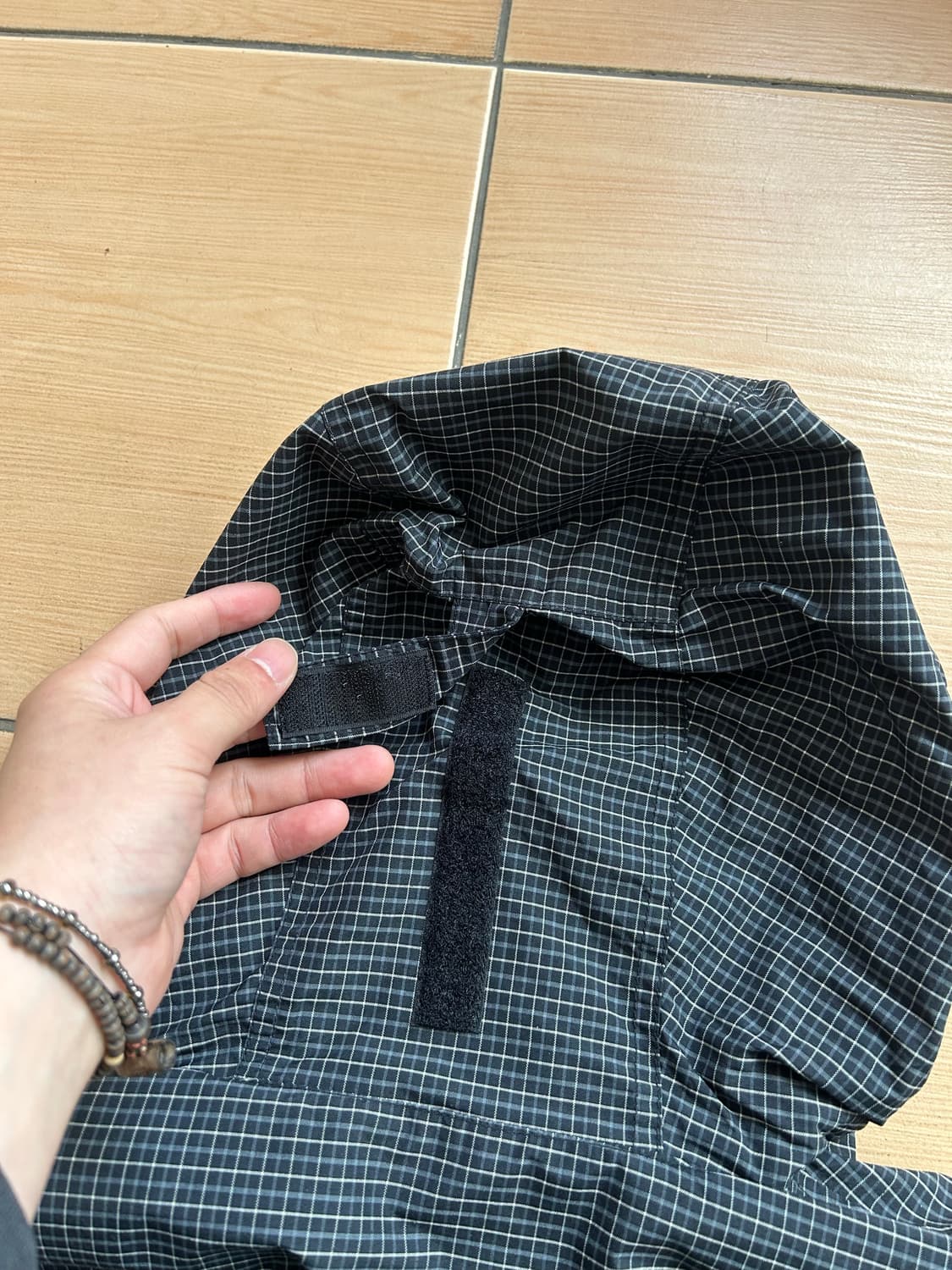 콜롬비아 체크 바람막이 상품이미지8