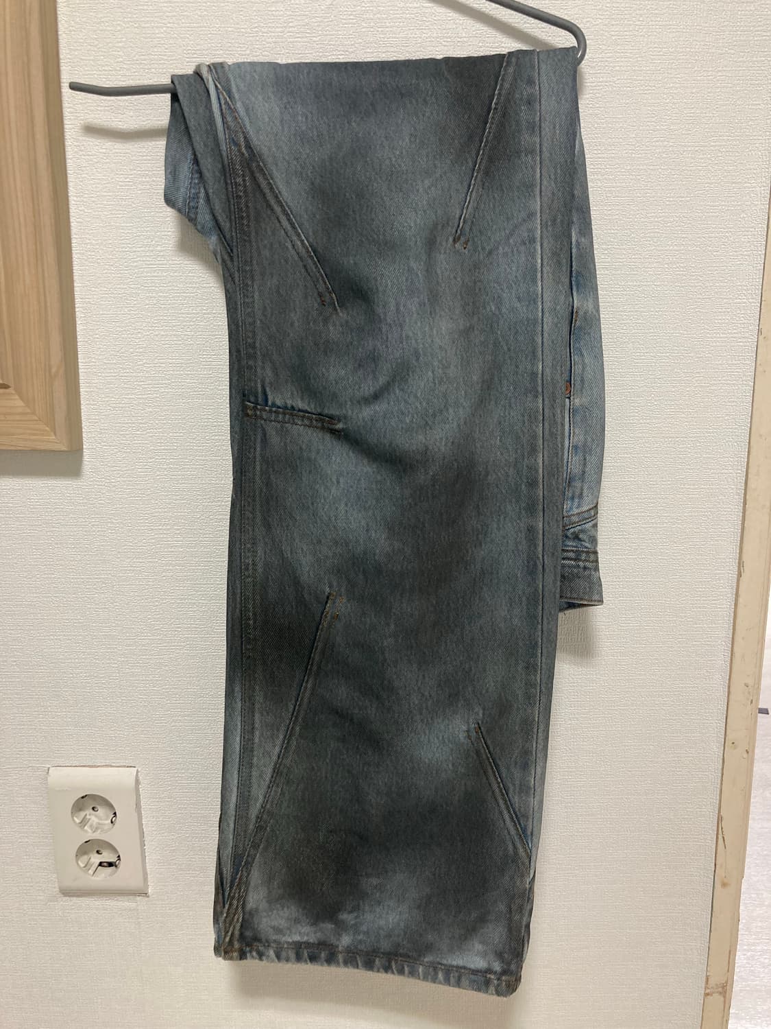 [31] 앤더슨벨 더티 워시드 플레어진 상품이미지3