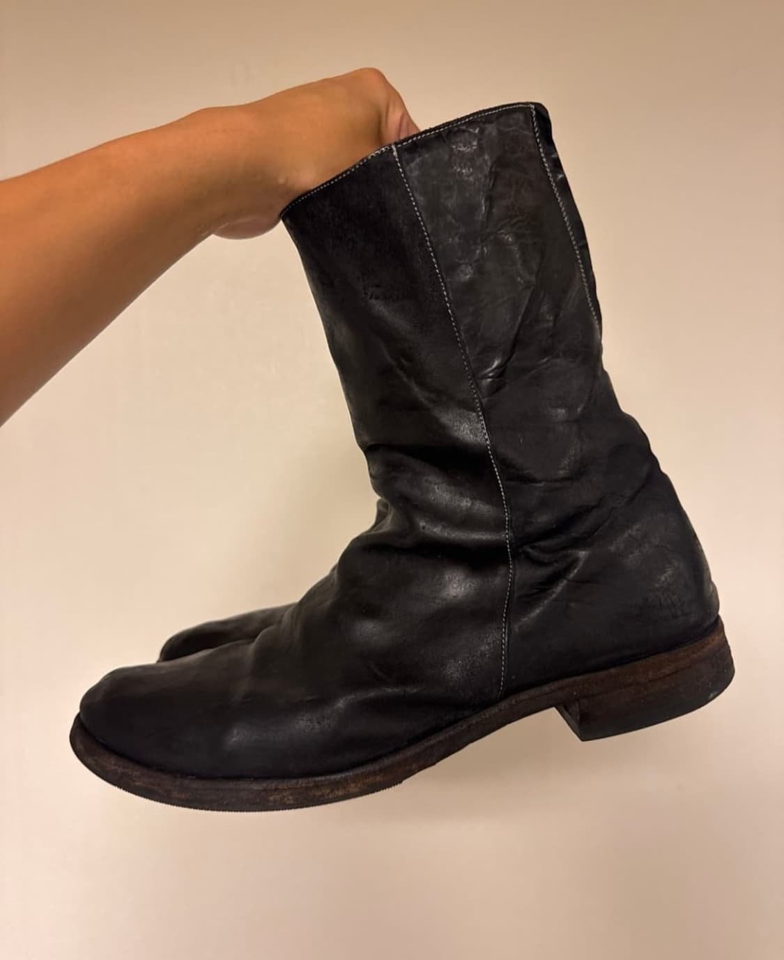 44) a1913 st3 double zip boots  상품이미지7
