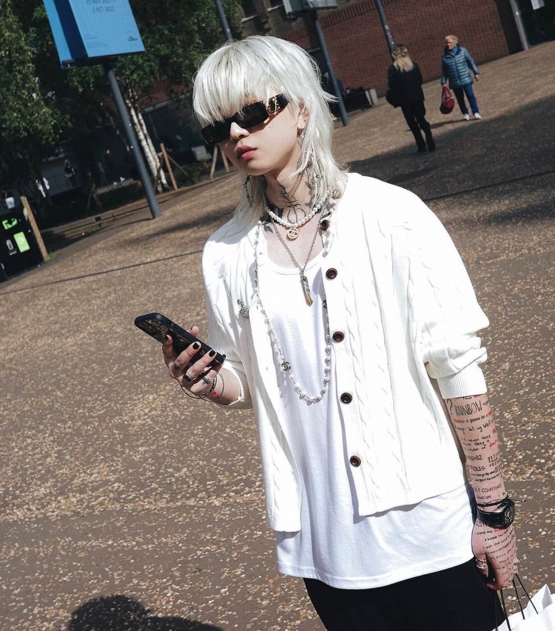 발렌시아가 다이내스티 렉탱글 선글라스 상품이미지1