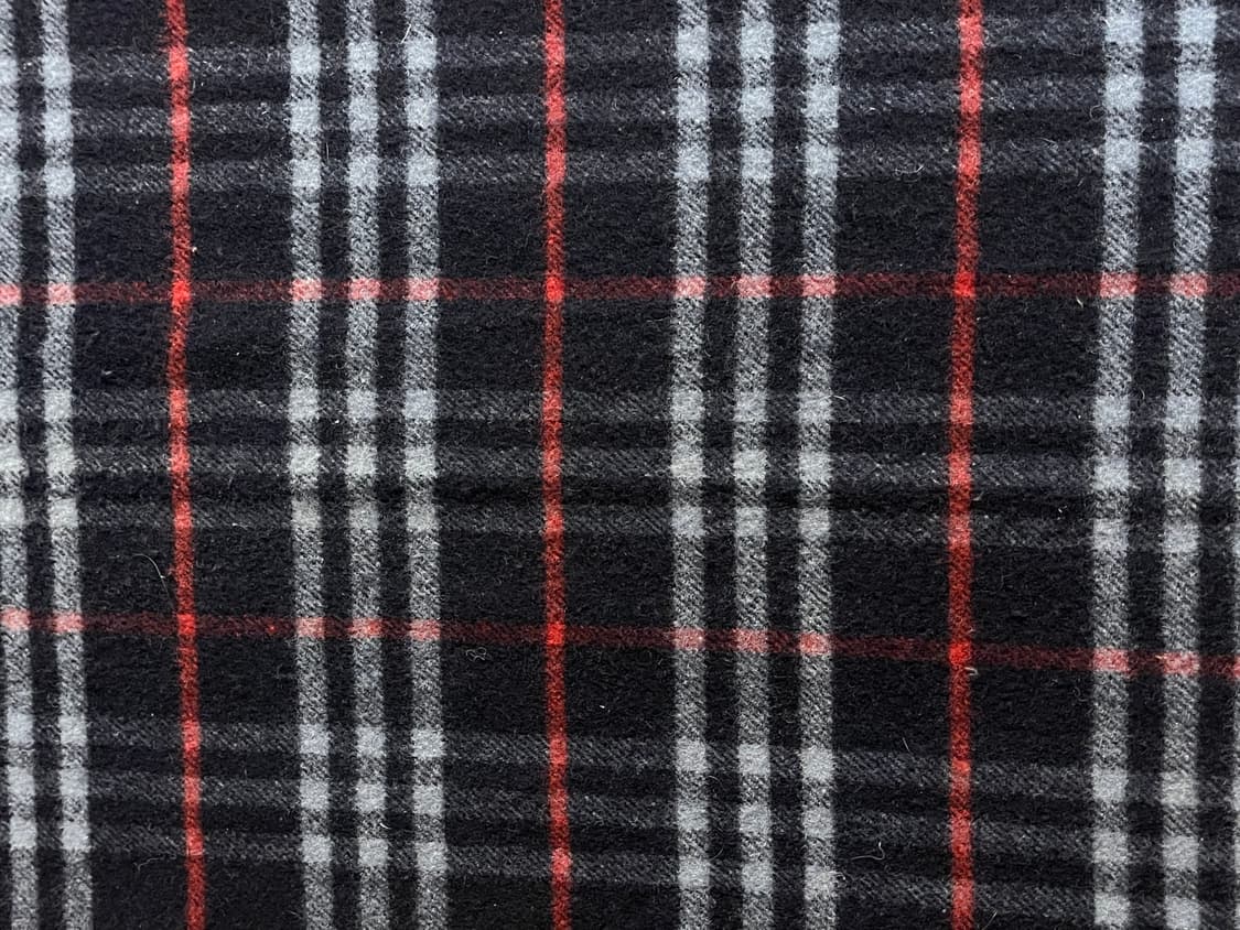 버버리 체크 머플러 네이비 #csz1977 상품이미지5