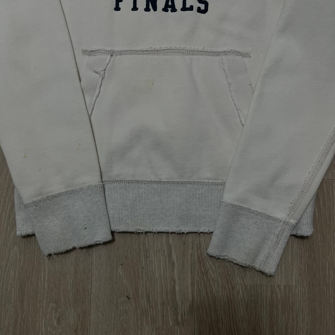 아베크롬비 100M Finals 로고 기모 후드티 S/90 상품이미지7