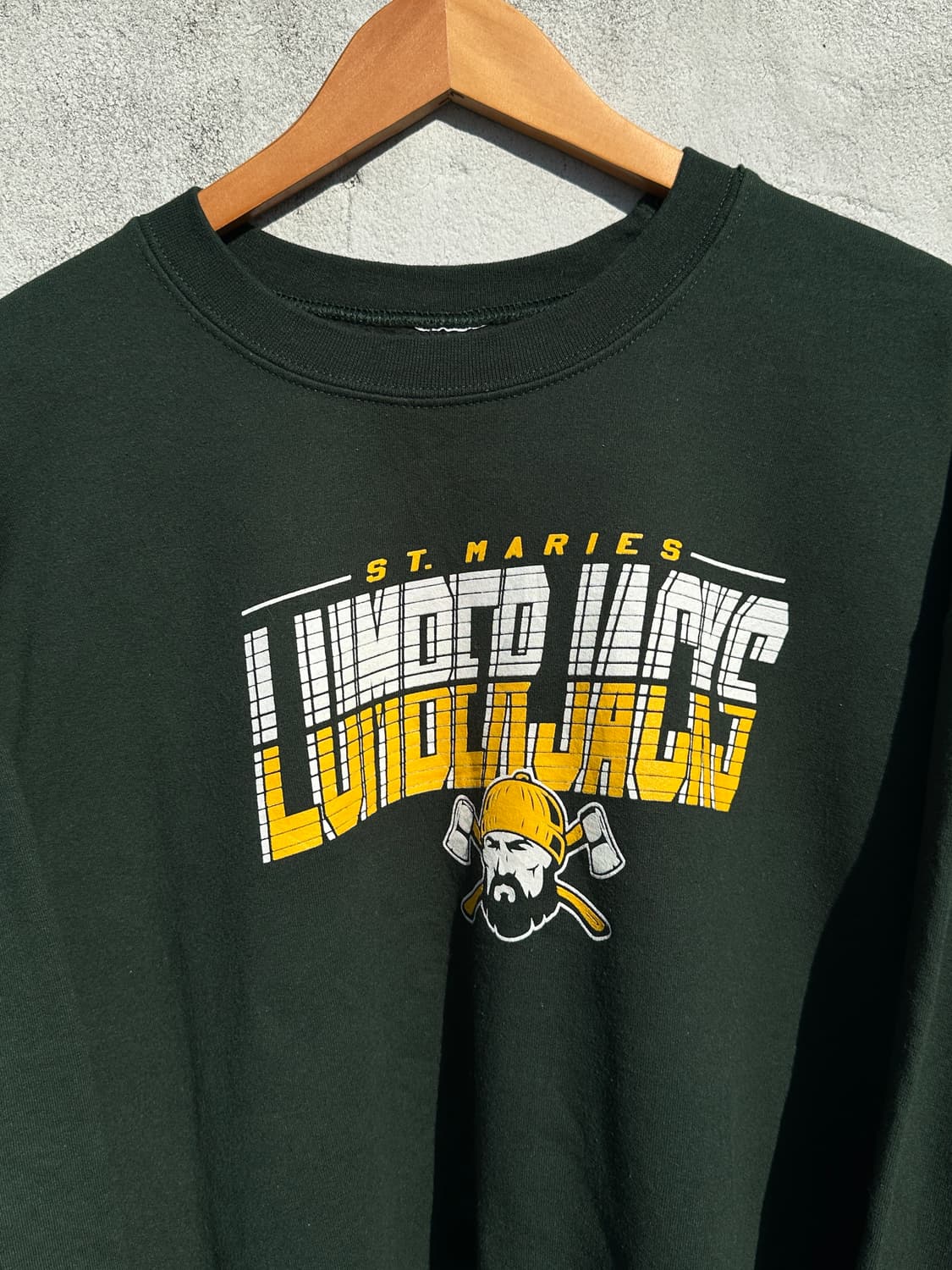 [XL] USA LUMBER JACK 다크그린 맨투맨 스웻셔츠 상품이미지2