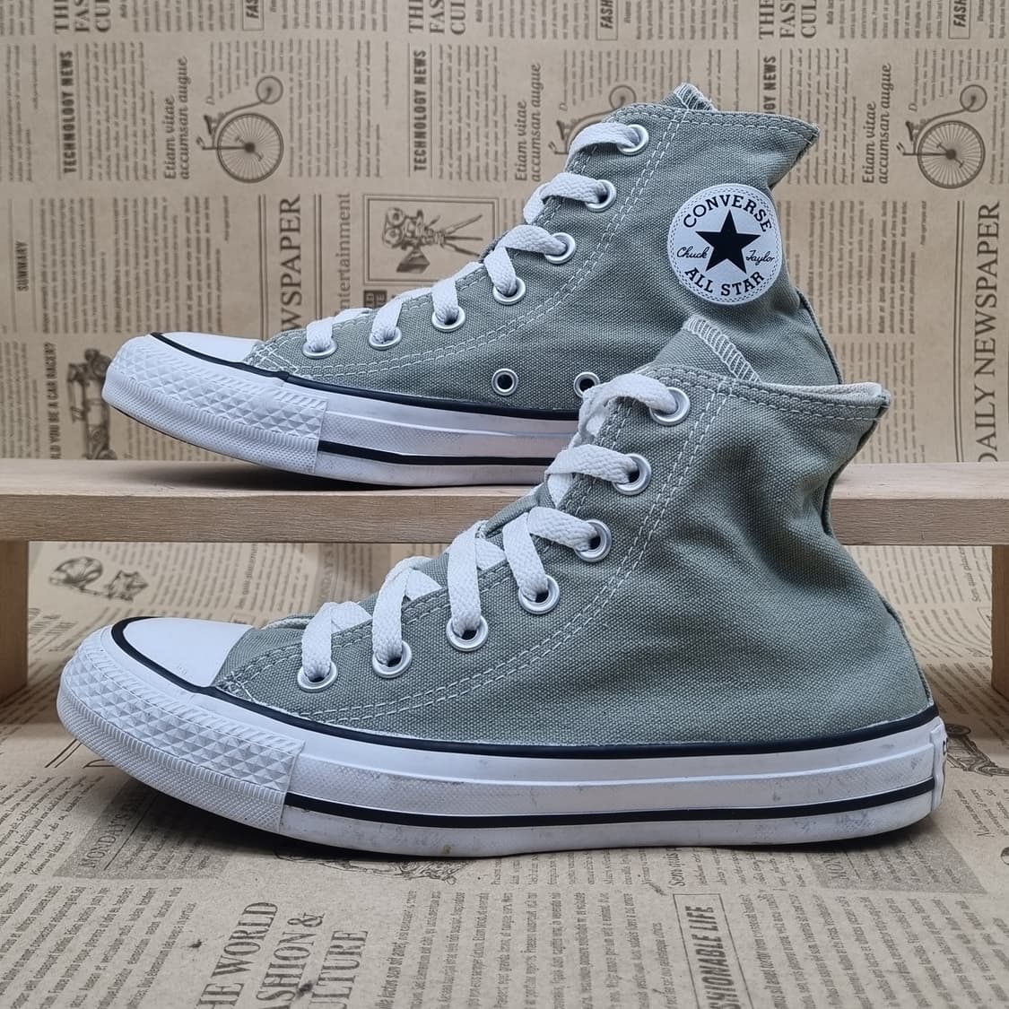 컨버스 척테일러 카키 여성하이탑230 상품이미지1