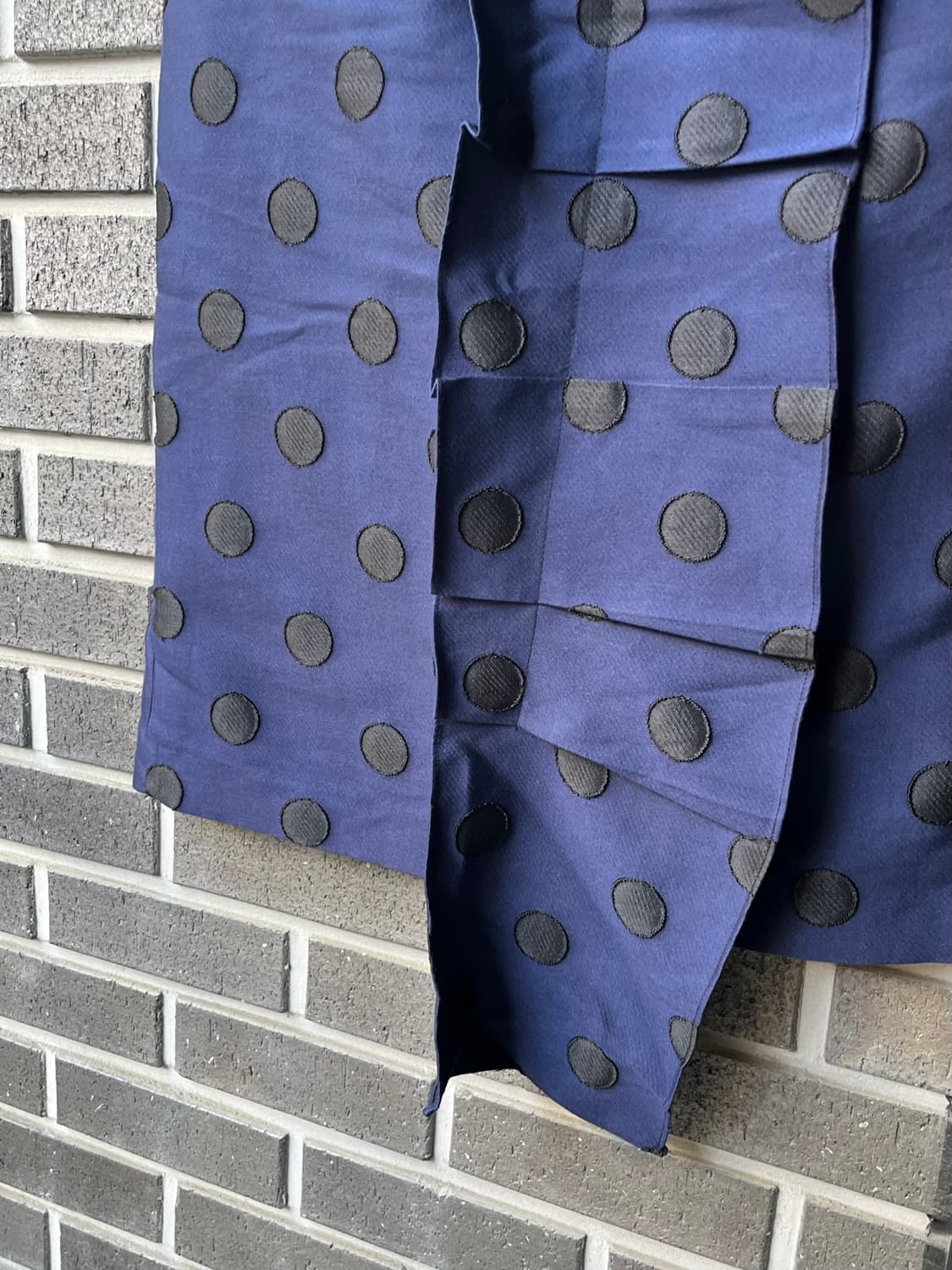 도트 러플 스커트 블루 상품이미지7