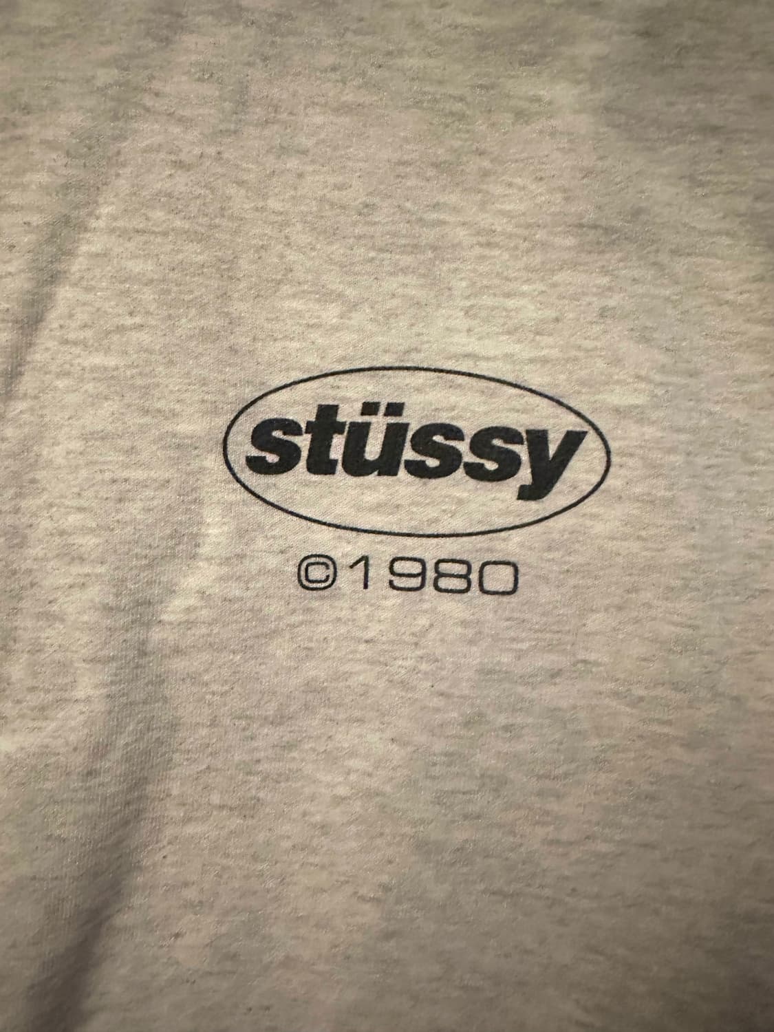 1980 Stussy Soul Heavy Hoodie LightGrey 상품이미지3