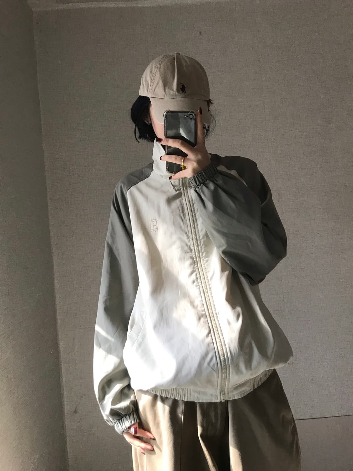 나이키 00s 카키 나그랑 바람막이 상품이미지2
