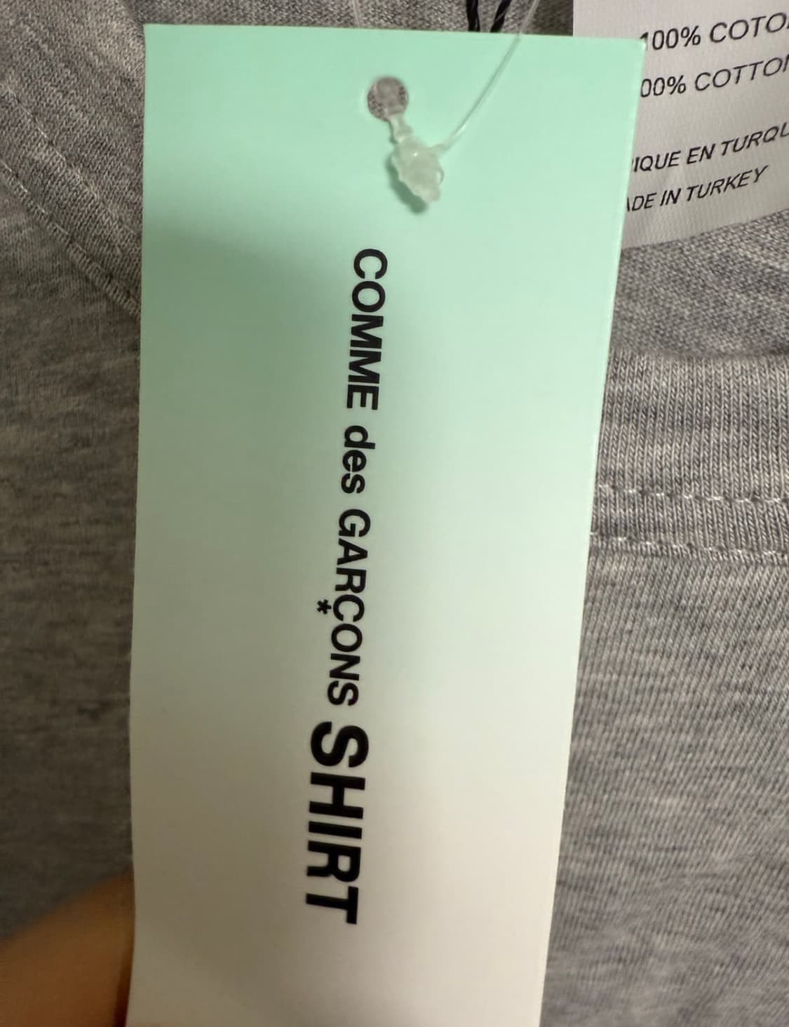 꼼데가르송 반팔티 새상품 상품이미지4