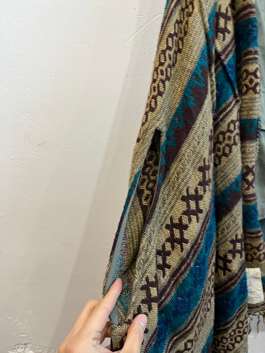 romar quee 밀리터리 에스닉 케이프 Made in JAPAN  상품이미지5