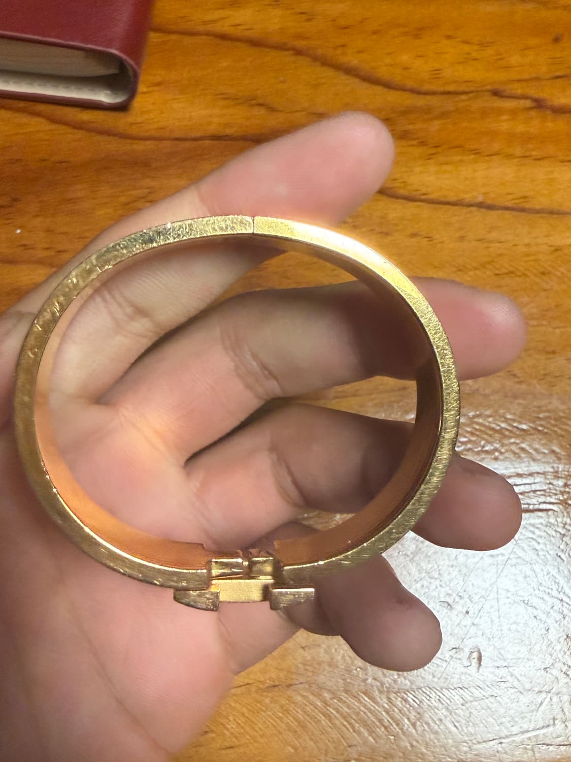 에르메스 클릭아슈 브레이슬릿 골드 하드웨어 블랑 상품이미지5