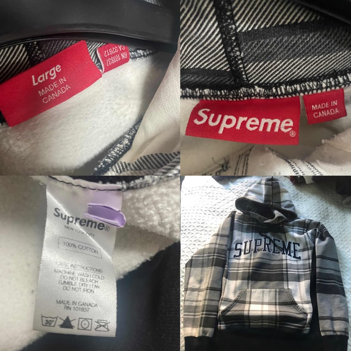 슈프림 후드티 상품이미지3