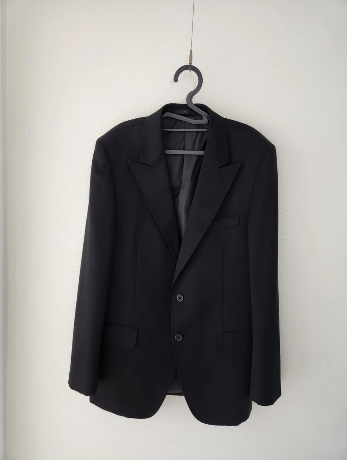 TIME 남성 정장 세트 블랙 50/32인치 상품이미지3