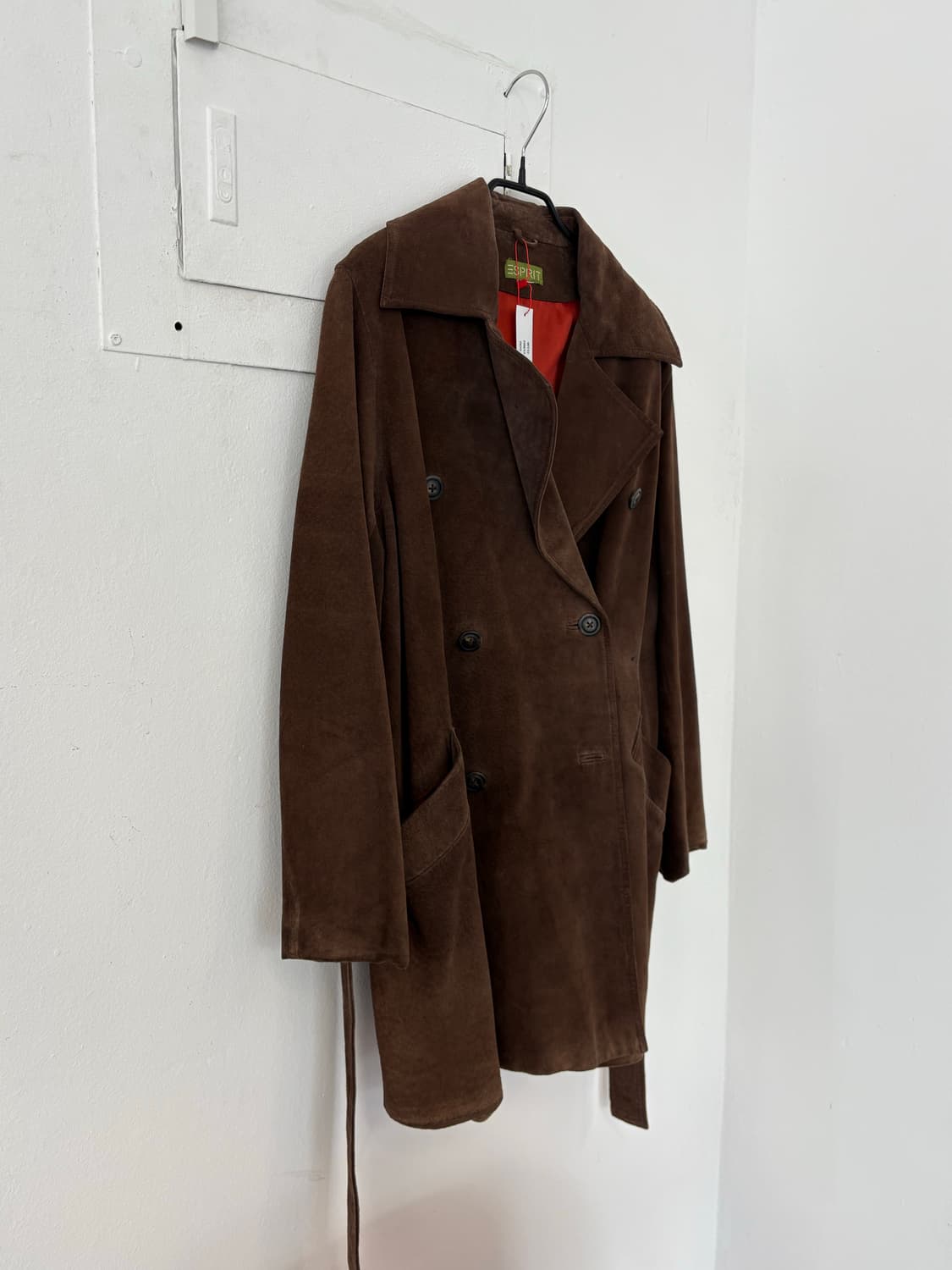 에스프리 90s 레더 코트 자켓 상품이미지1