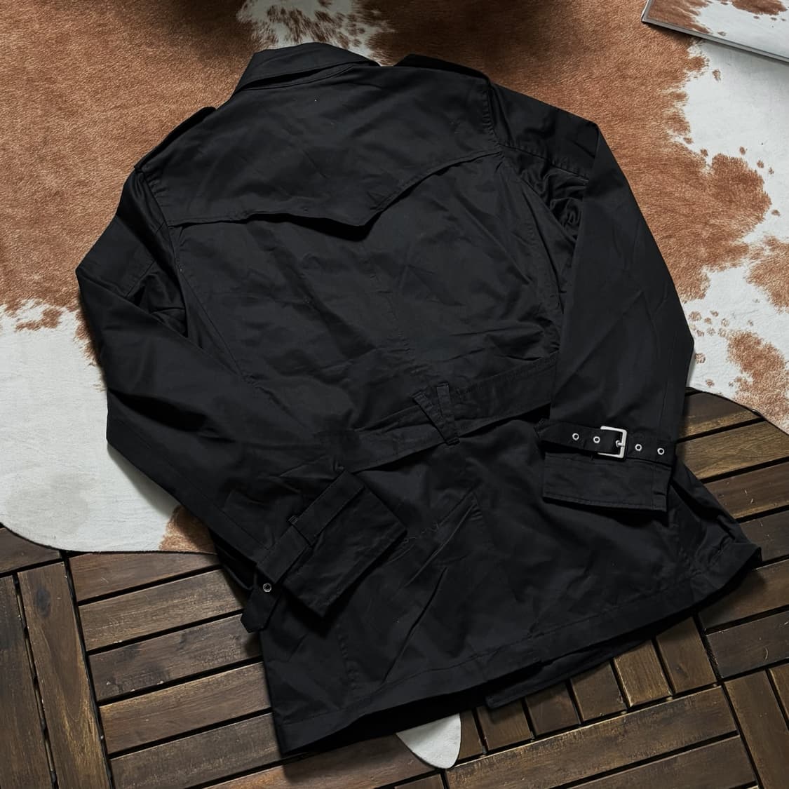 타케오키쿠치 트렌치 코트 하프코트 상품이미지4