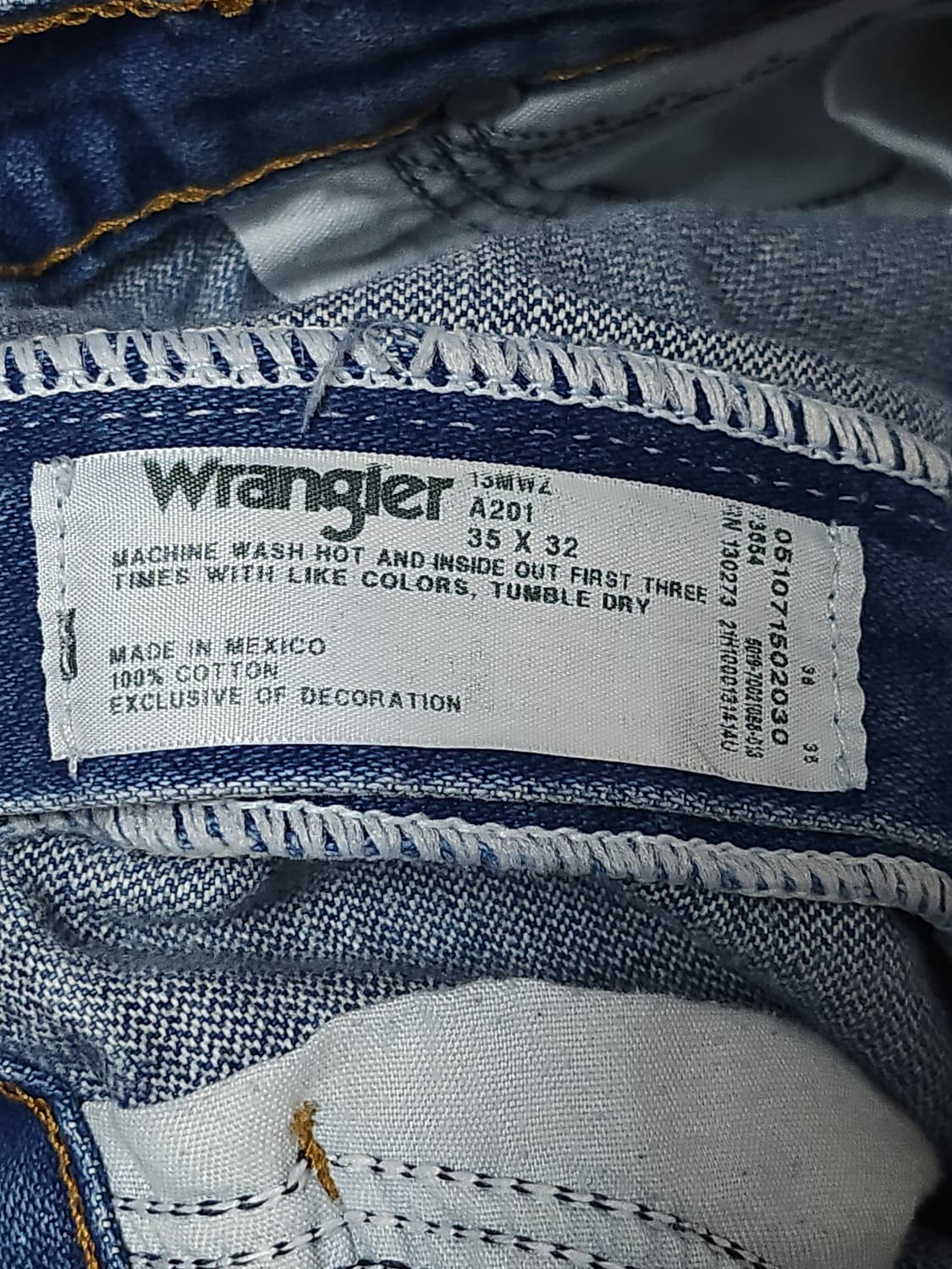 랭글러(Wrangler) 13MWZ 데님팬츠 상품이미지6
