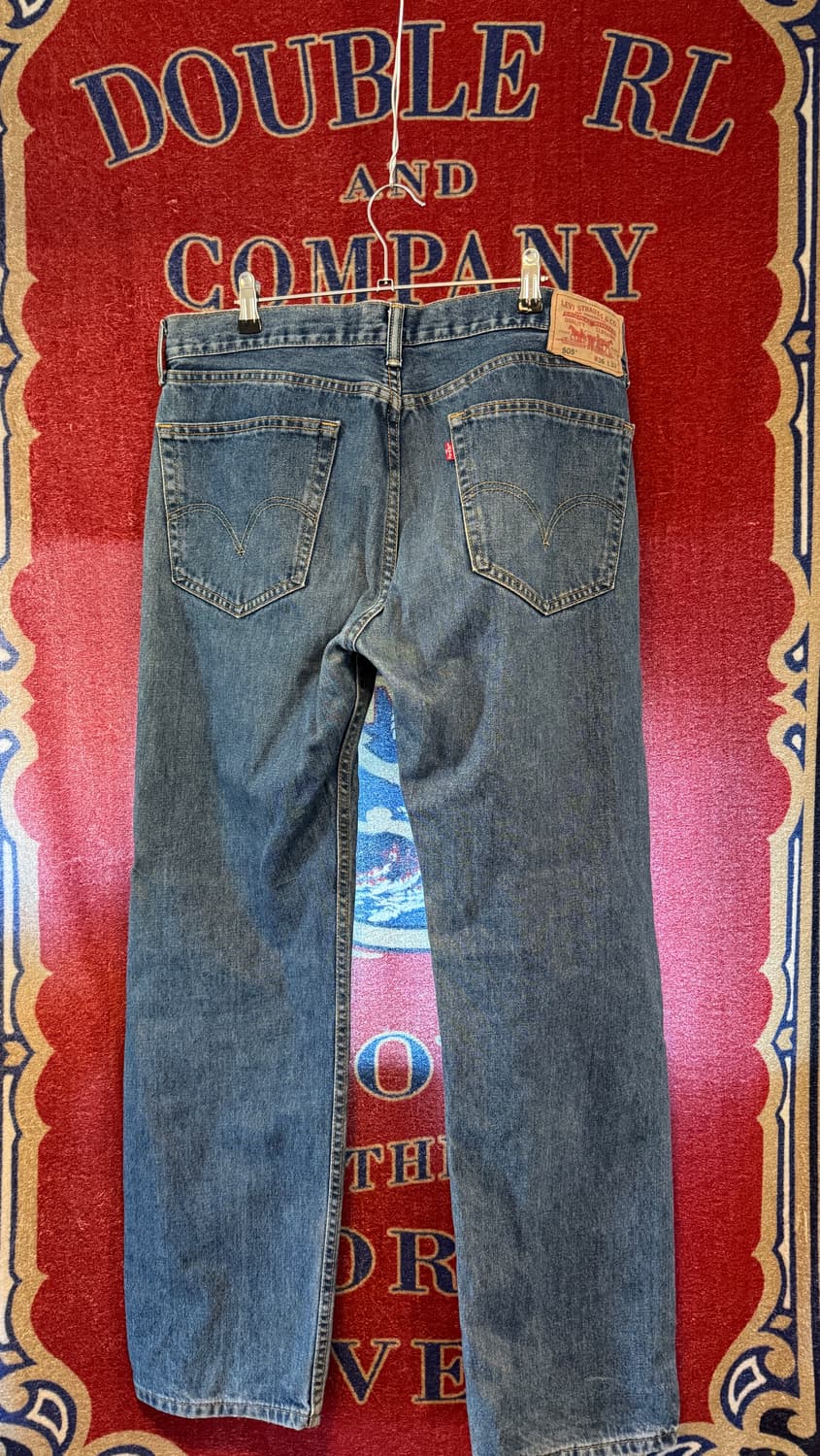 리바이스 505 36/32 멕시코제조 상품이미지10