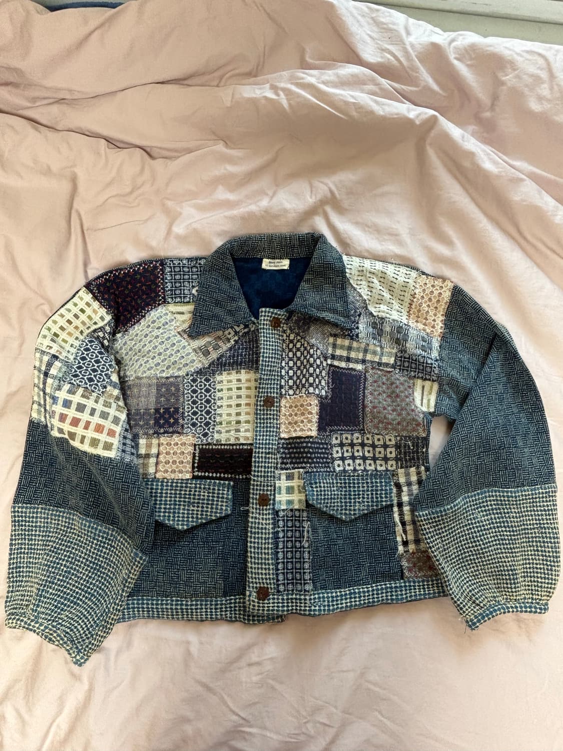 패치워크 자켓 상품이미지1