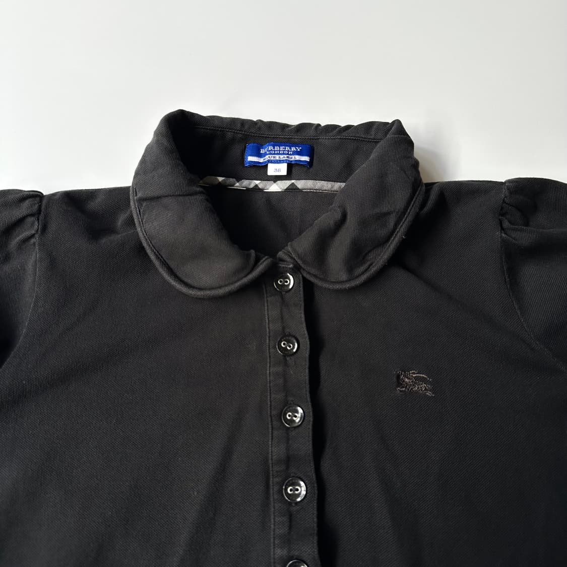버버리 블루라벨 burberry 로고 반팔 카라 티셔츠 상품이미지2