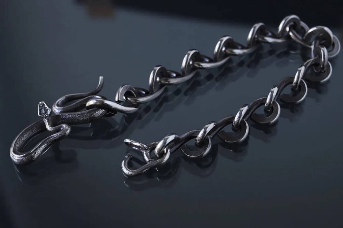 [FREE] LYNCHSILVERSMITH 린치실버스미스 월렛체인 925 상품이미지3