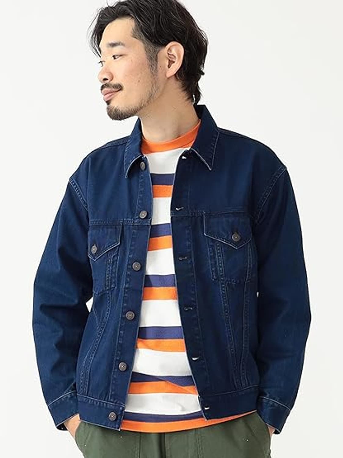 BEAMS PLUS High Twisted Oxford Jacket 상품이미지2