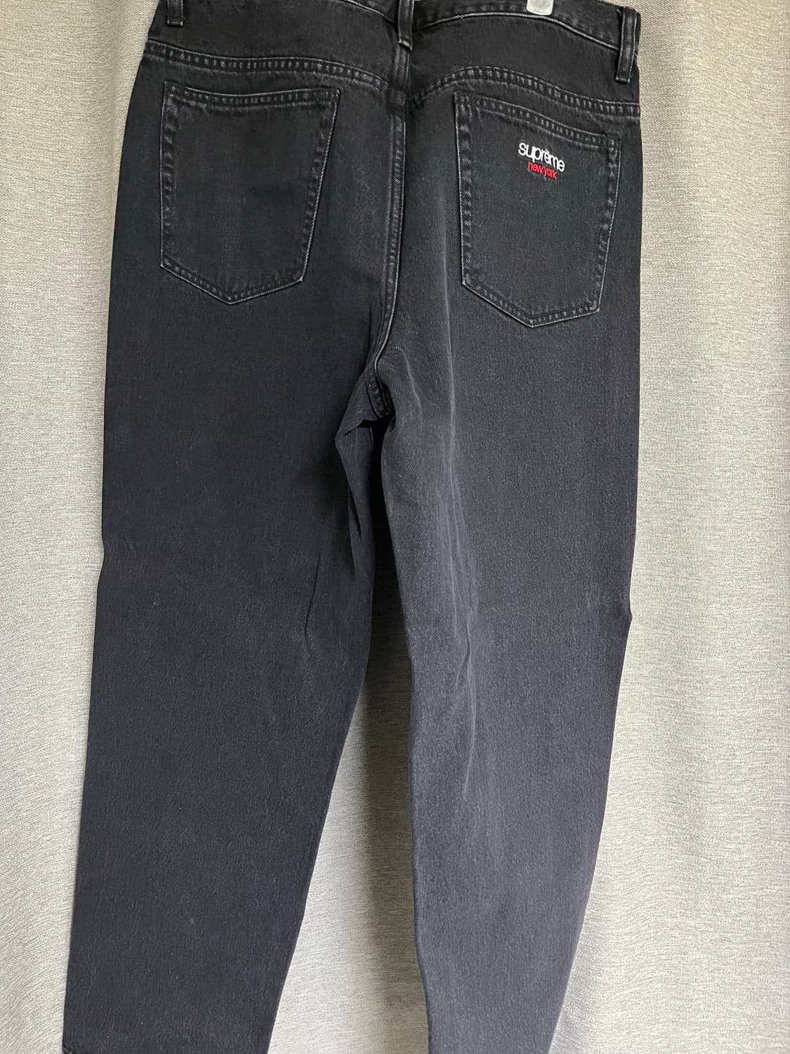 슈프림 배기 진 블랙 25fw 상품이미지2