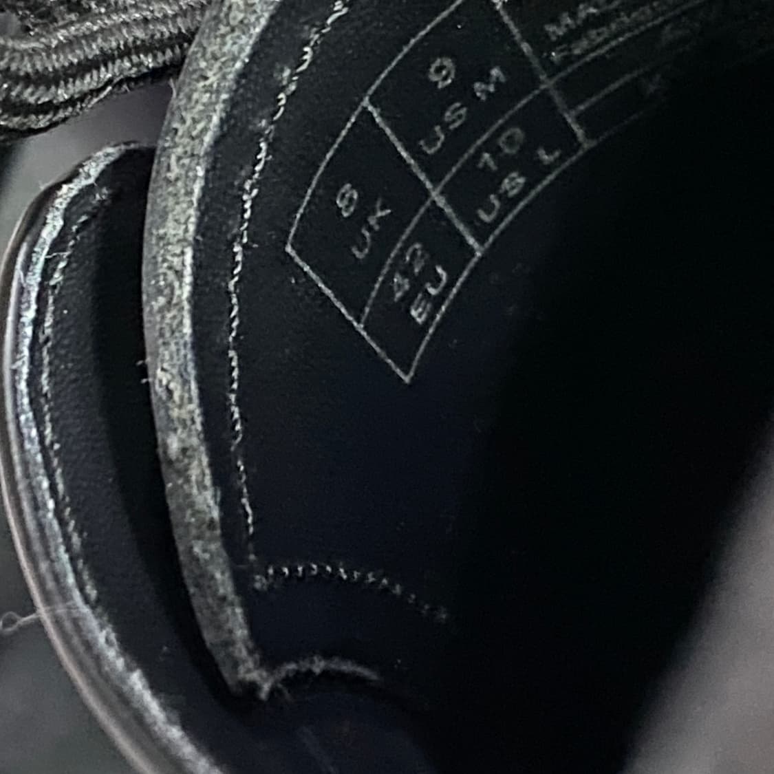 닥터마틴 1461 모노 블랙 스무스 레더 슈즈 B3871  상품이미지5