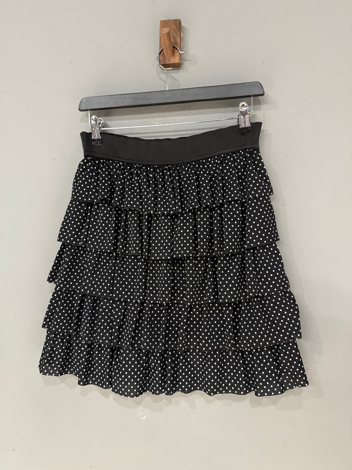 dot pattern can-can midi skirt 상품이미지4