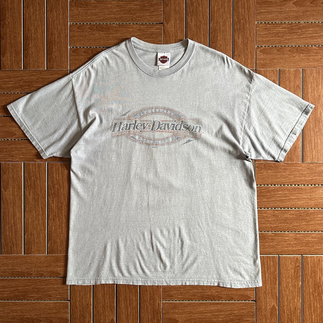 Harley Davidson usa made cotton 1/2 tee 상품이미지2