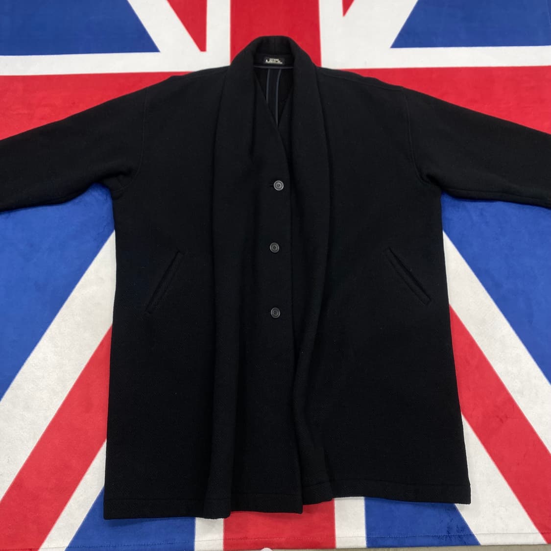 이세이미야케 오버 핏코트 실측 여성 77-88 남성L  상품이미지6