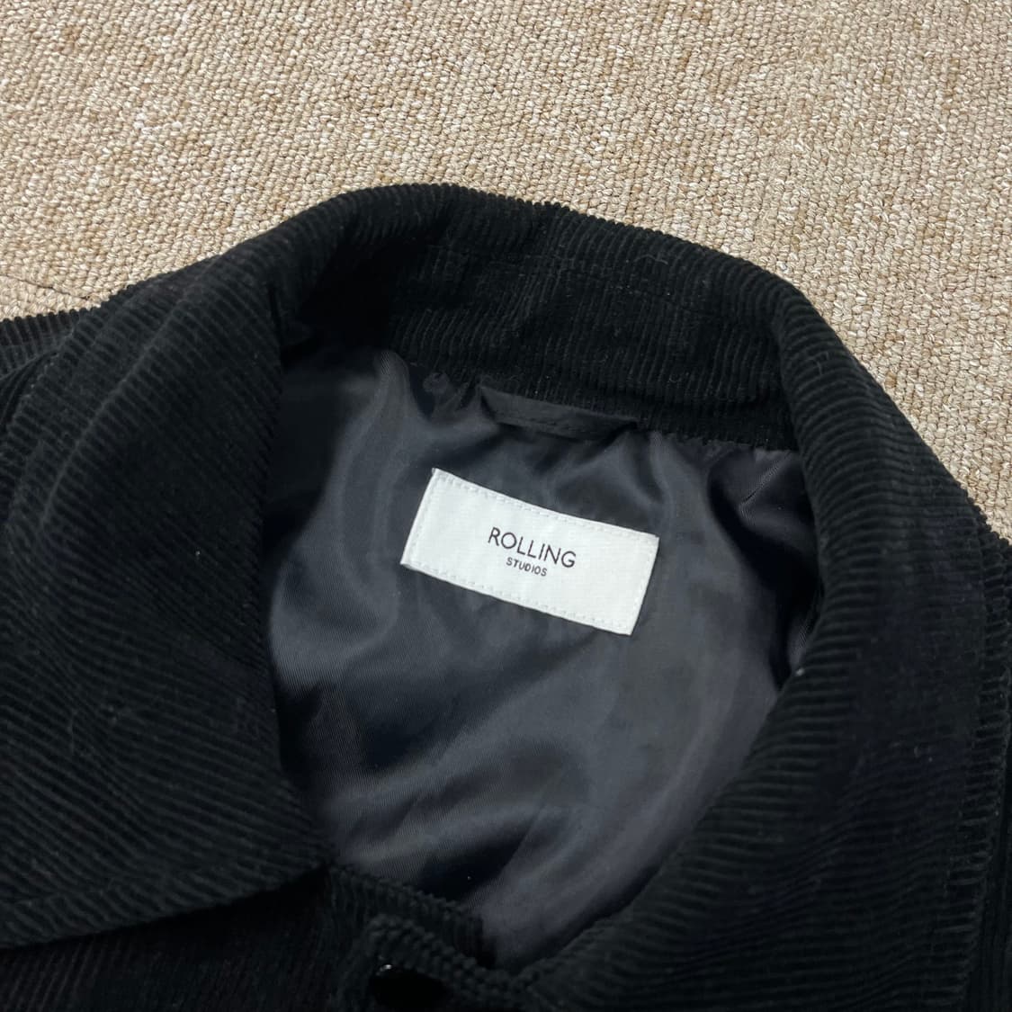 롤링스튜디오 코듀로이 바시티 자켓 상품이미지4