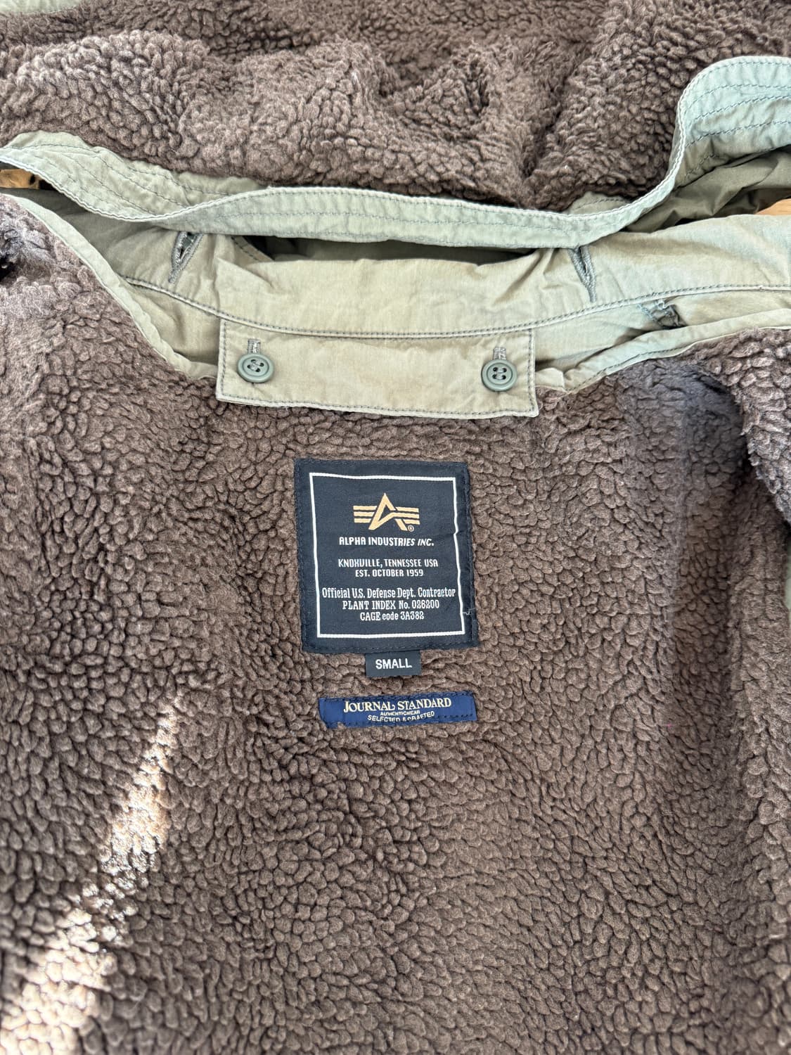 알파인더스트리 X 저널스탠다드 피쉬테일 파카 야상(내피 포함) 상품이미지10