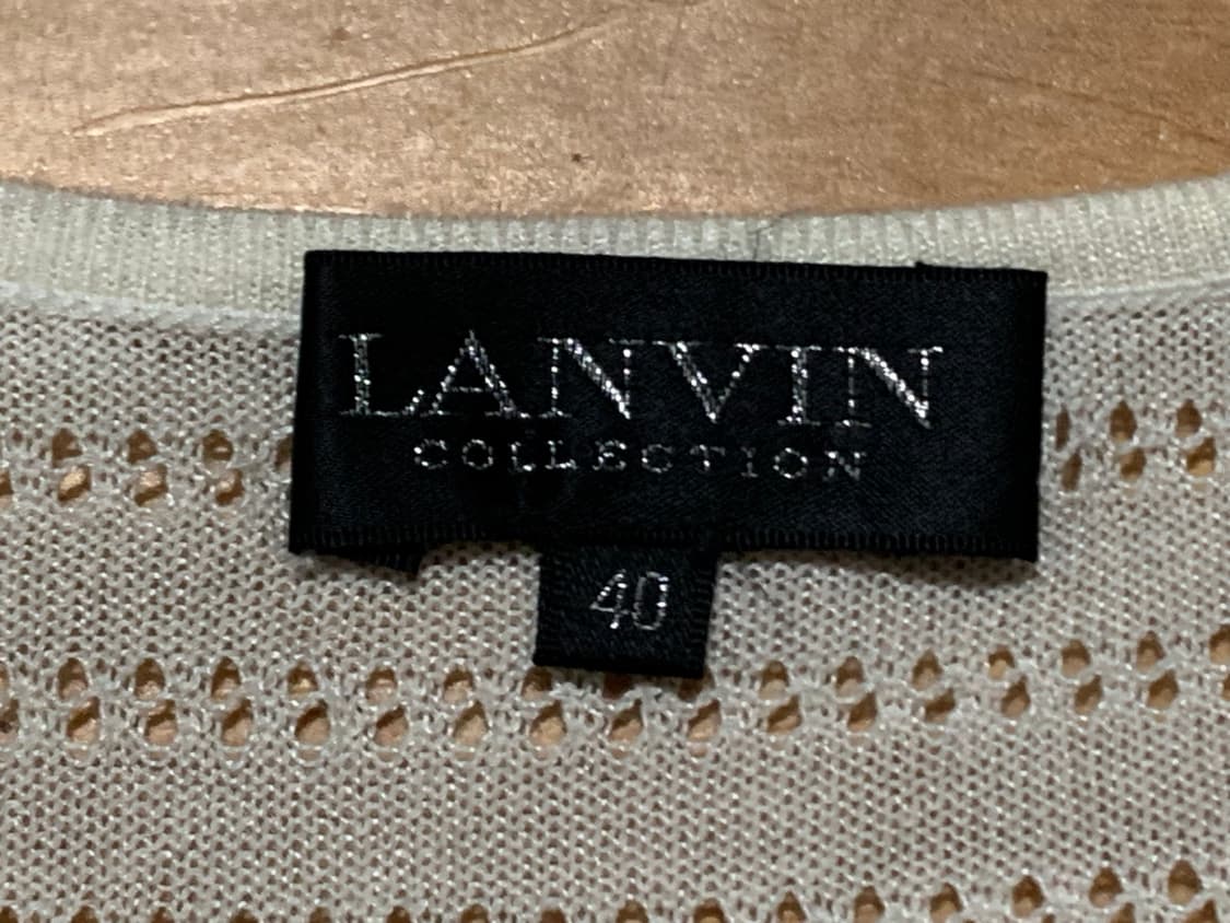 LANVIN 랑방 컬렉션 슬리브리스 셔츠(일본산) 상품이미지6