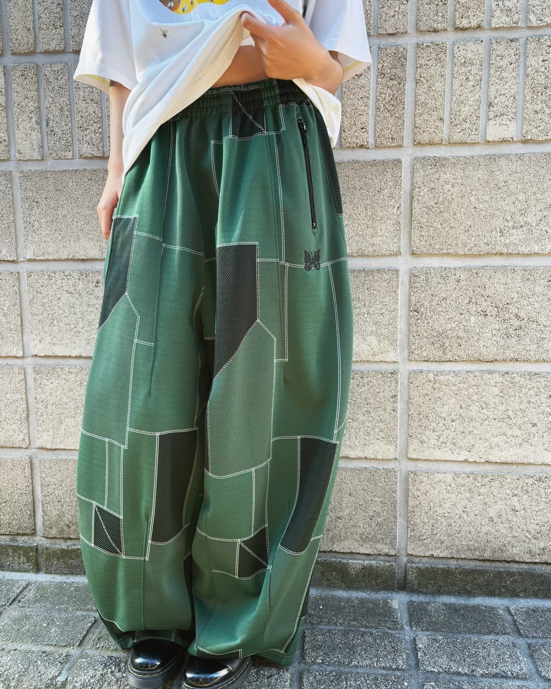 니들스 x 스튜디오스 패치워크 HD 트랙팬츠 상품이미지6