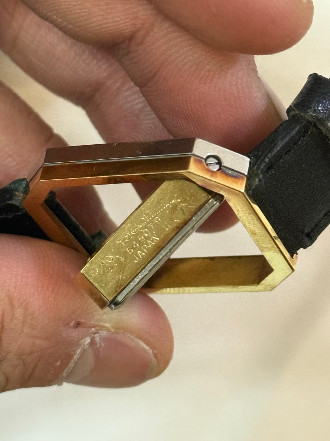 [국내유일] 80s RICOH 회전 다이얼 빈티지 시계 상품이미지4