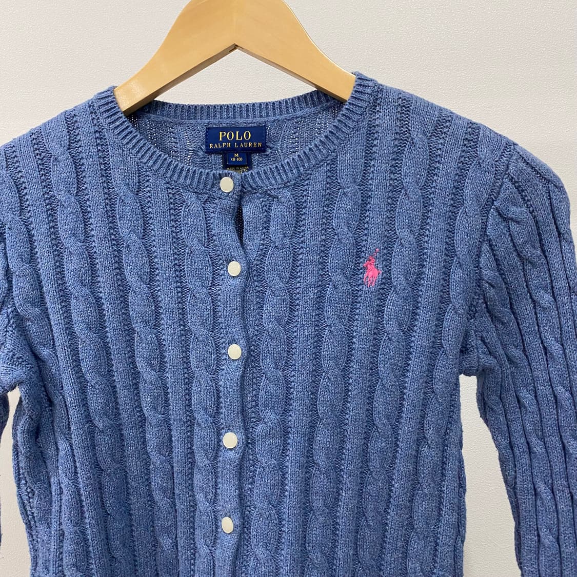 폴로 랄프로렌 신형 케이블 프릴 가디건 상품이미지3