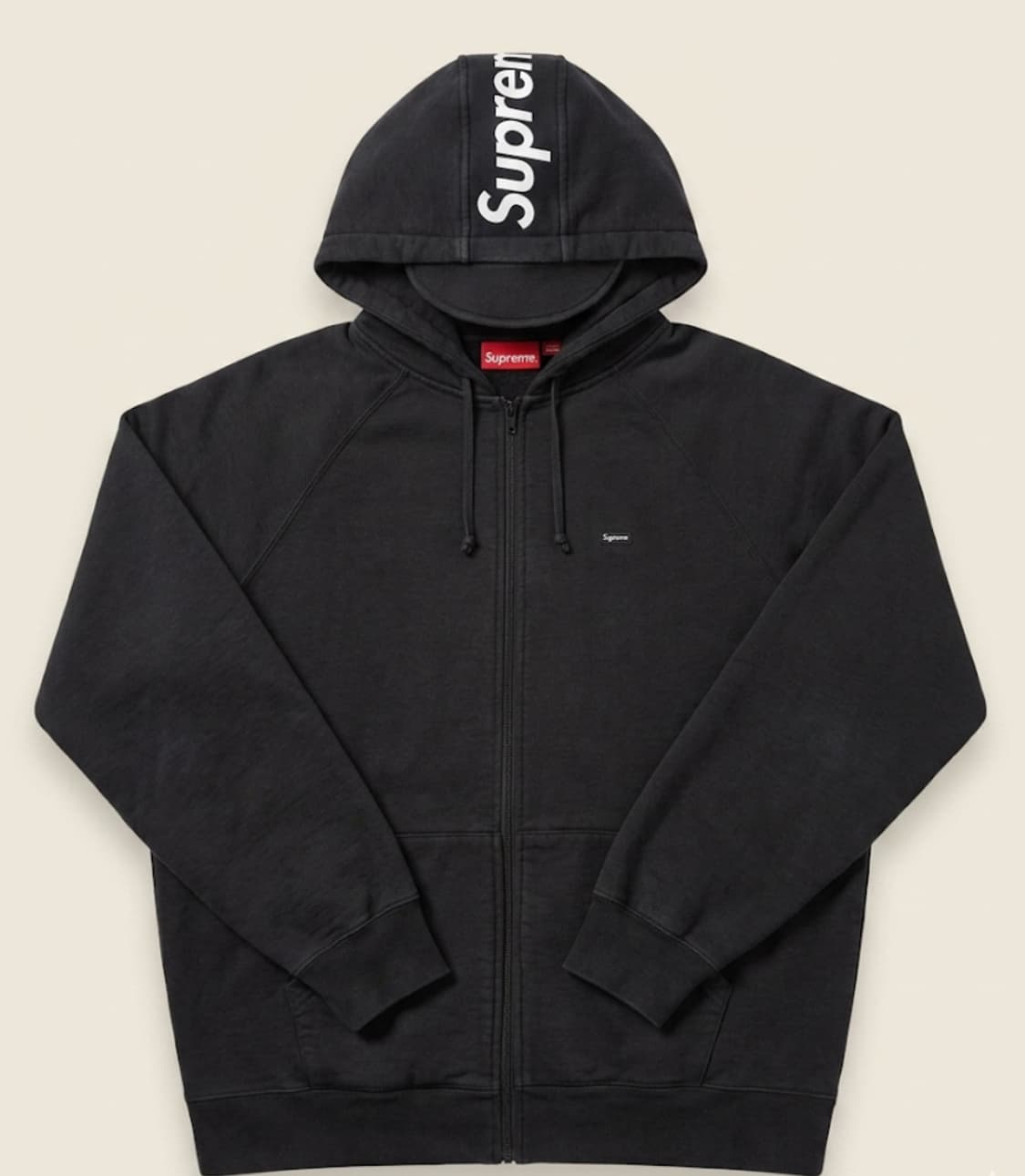 슈프림 브림 후드집업 블랙 XL 상품이미지1