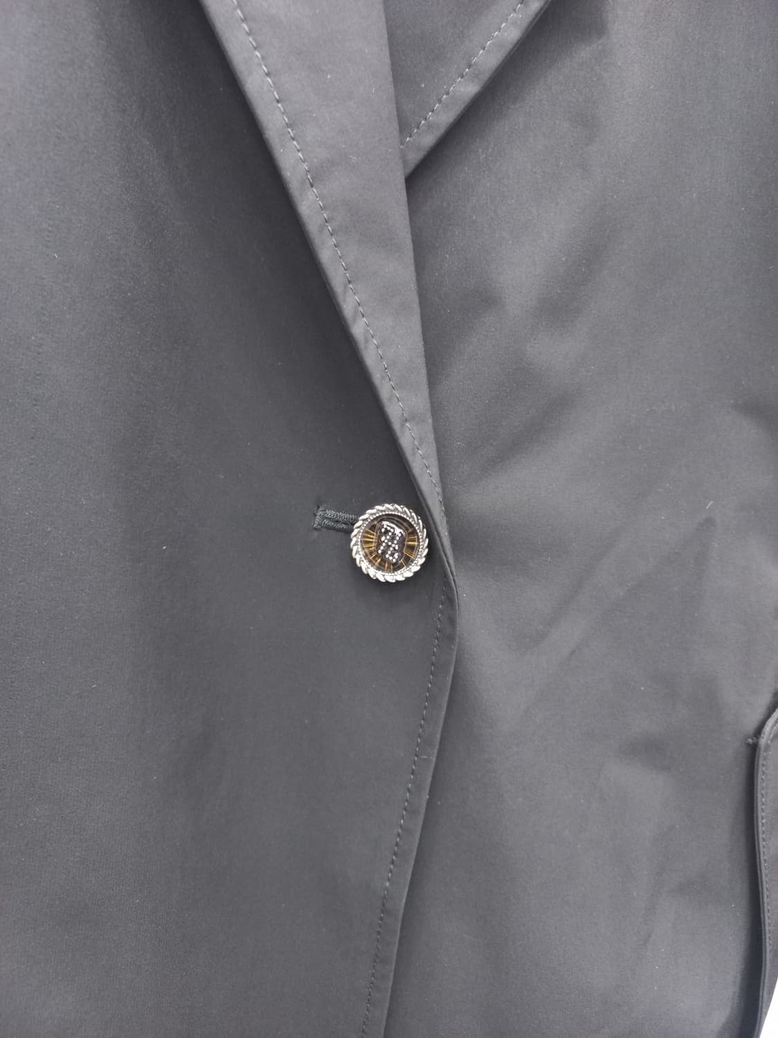 올리비아 로렌 블랙 트렌치 코트 (여 95) 상품이미지7