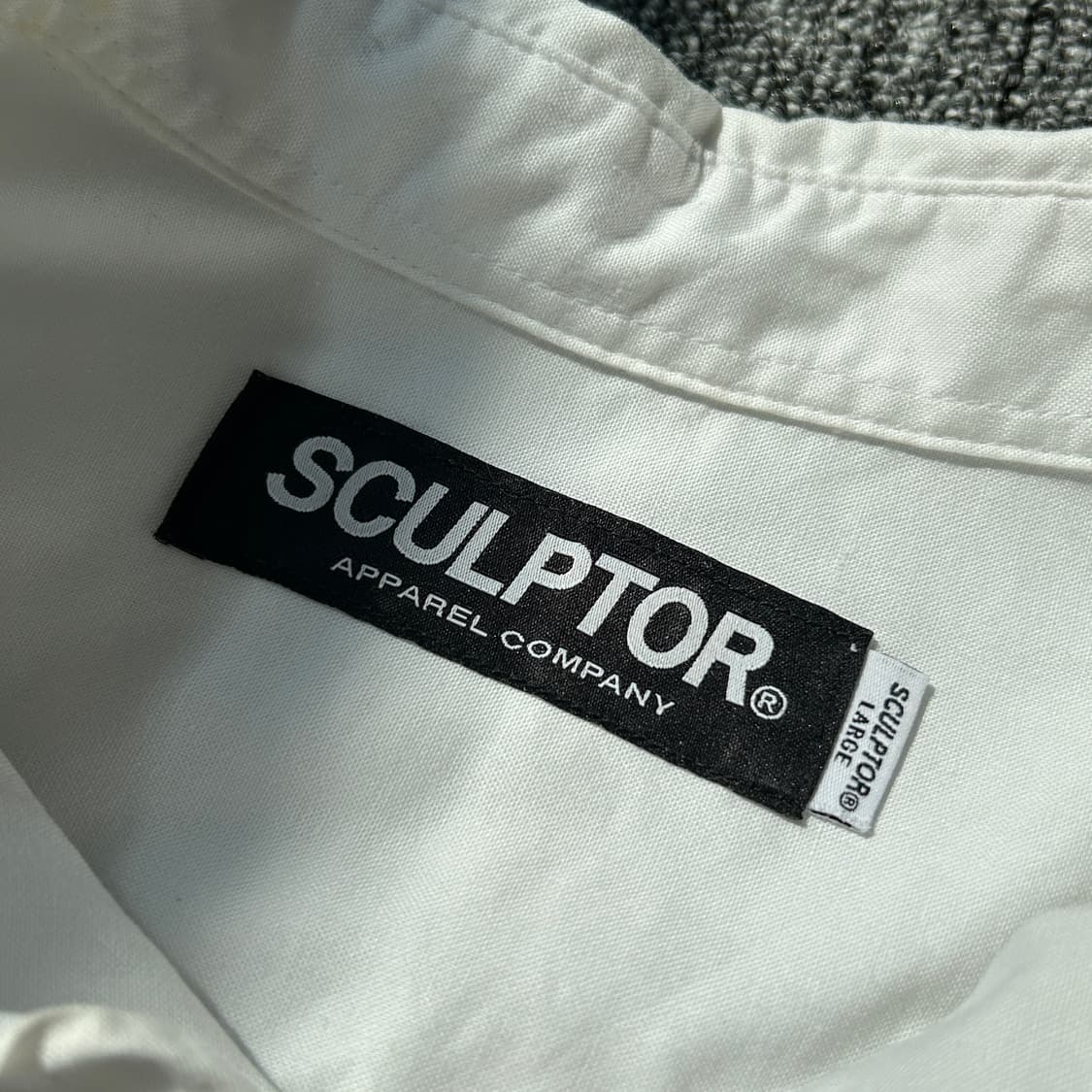 스컬프터 포켓 로고 셔츠 상품이미지8