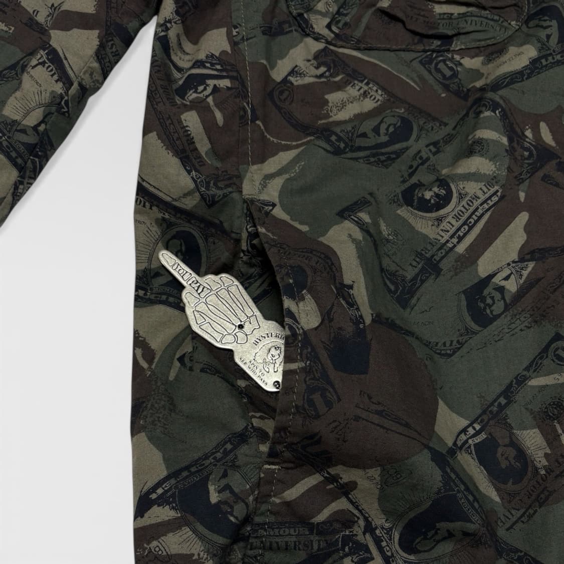 Hysteric Glamour Camo Bills Shirt 상품이미지5
