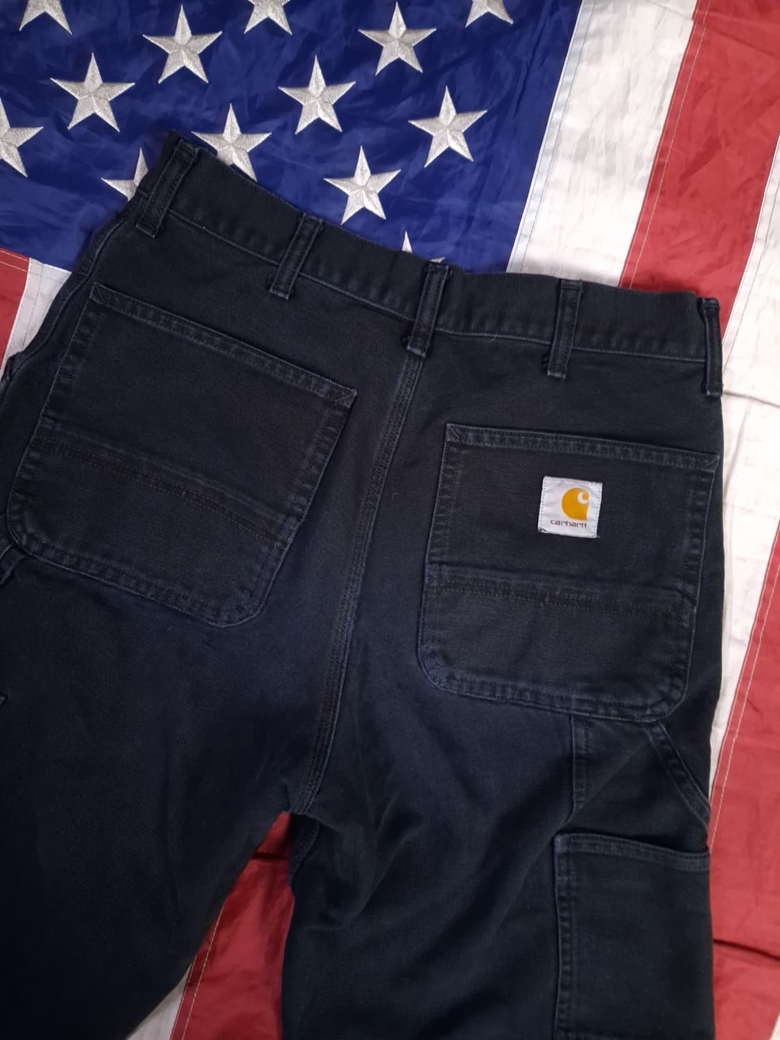 오리지날 칼하트 싱글니 카펜터 워크 팬츠 상품이미지1