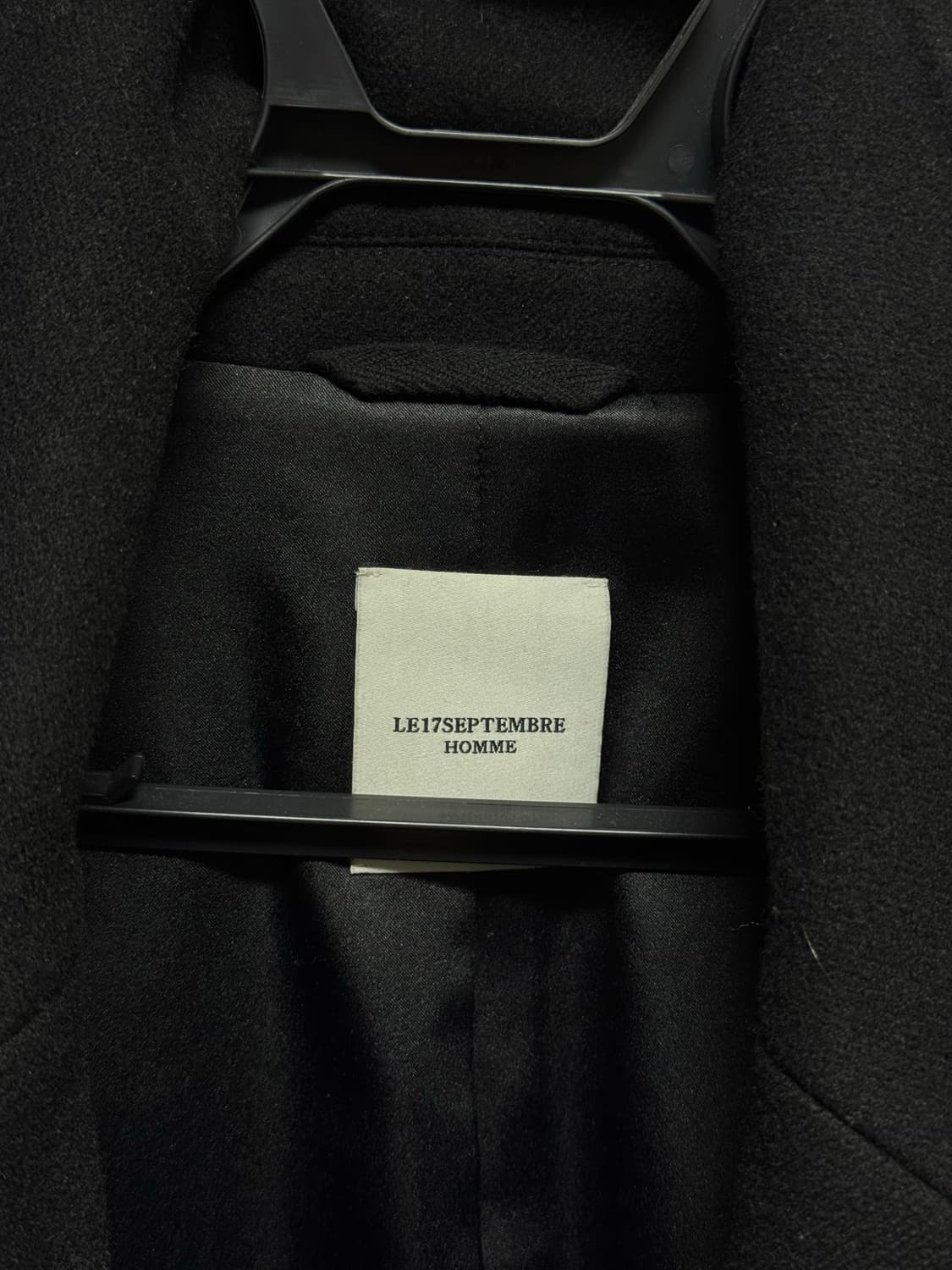 르셉탬버 옴므 하프 더블 코트 피코트 상품이미지3