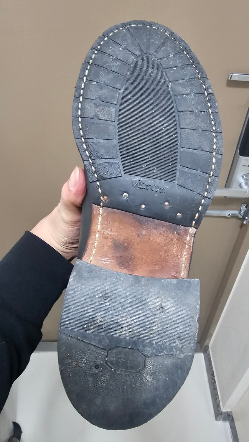 [US9D] 울버린 엔지니어 부츠 호윈 크롬엑셀 블랙 상품이미지7