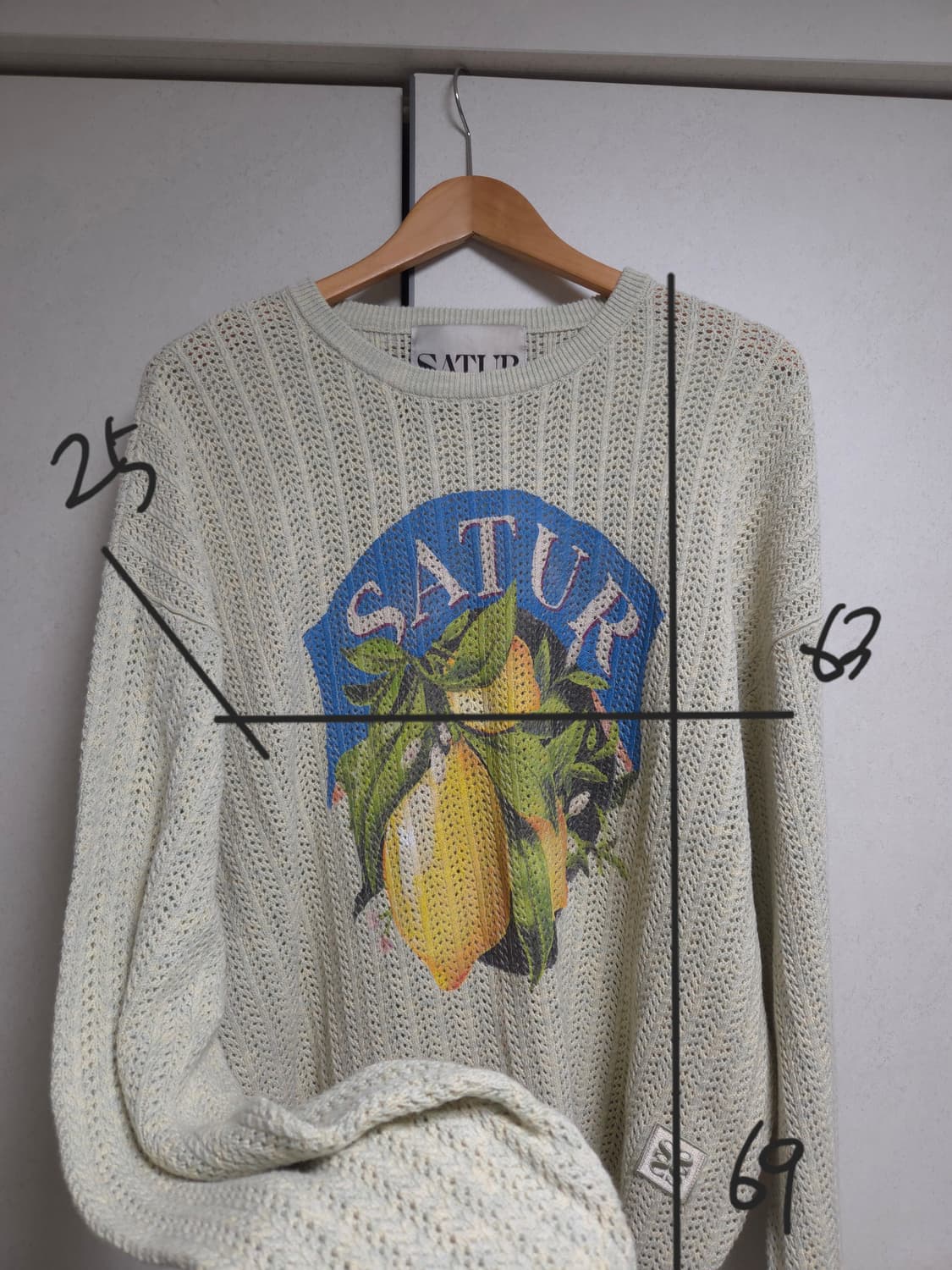 새터 SATUR 이비자 코스트 니트 남녀공용 상품이미지3