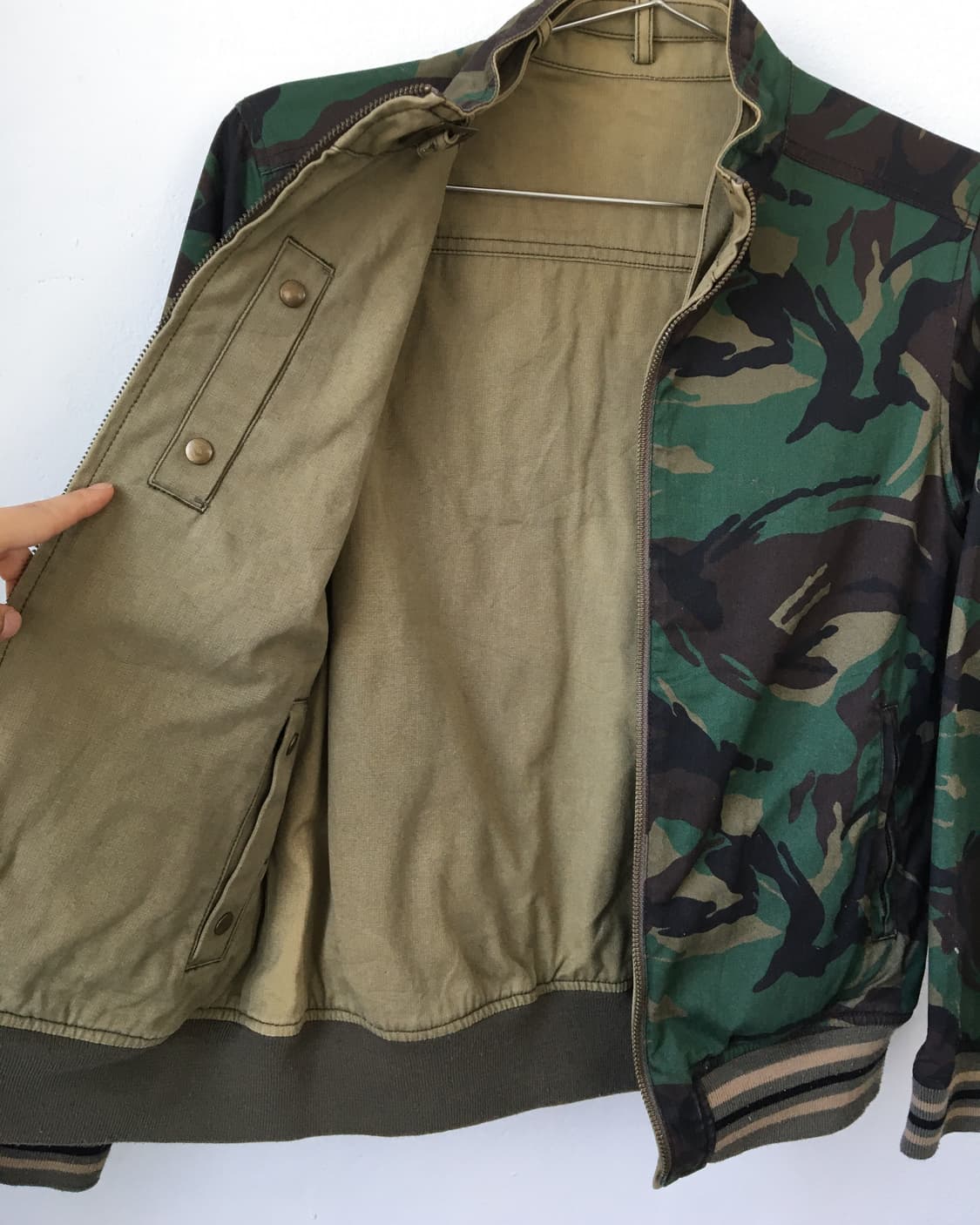 Algonquins reversibile ma 1 jacket 상품이미지3