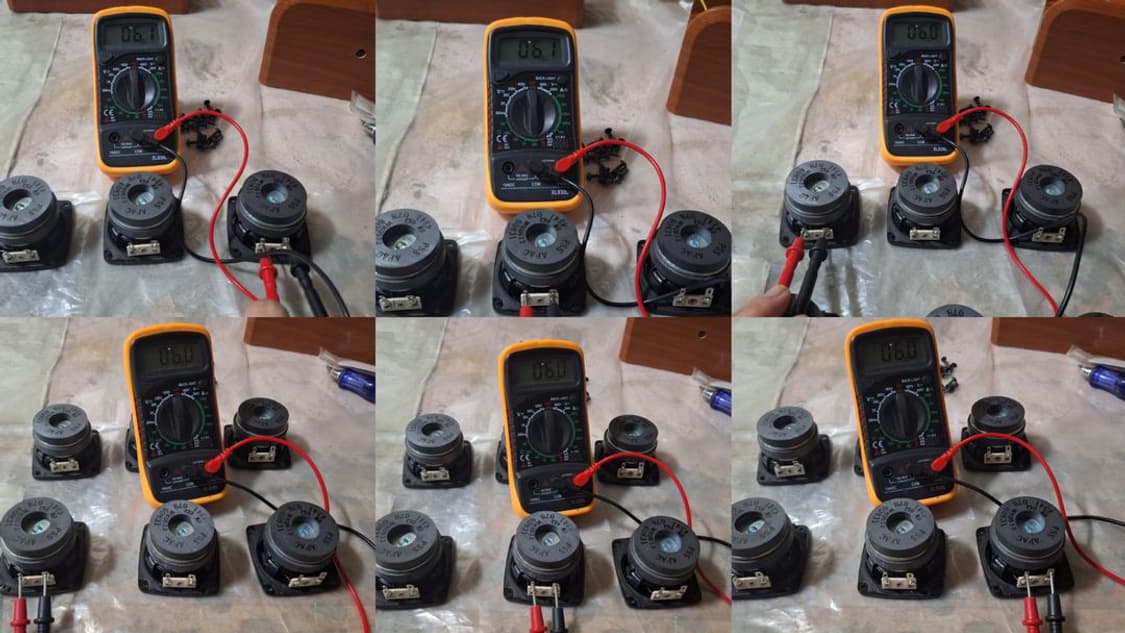 오버홀/무료배송/야마하 빈티지 니어필드 위성 스피커 1조 NX-S30 상품이미지8