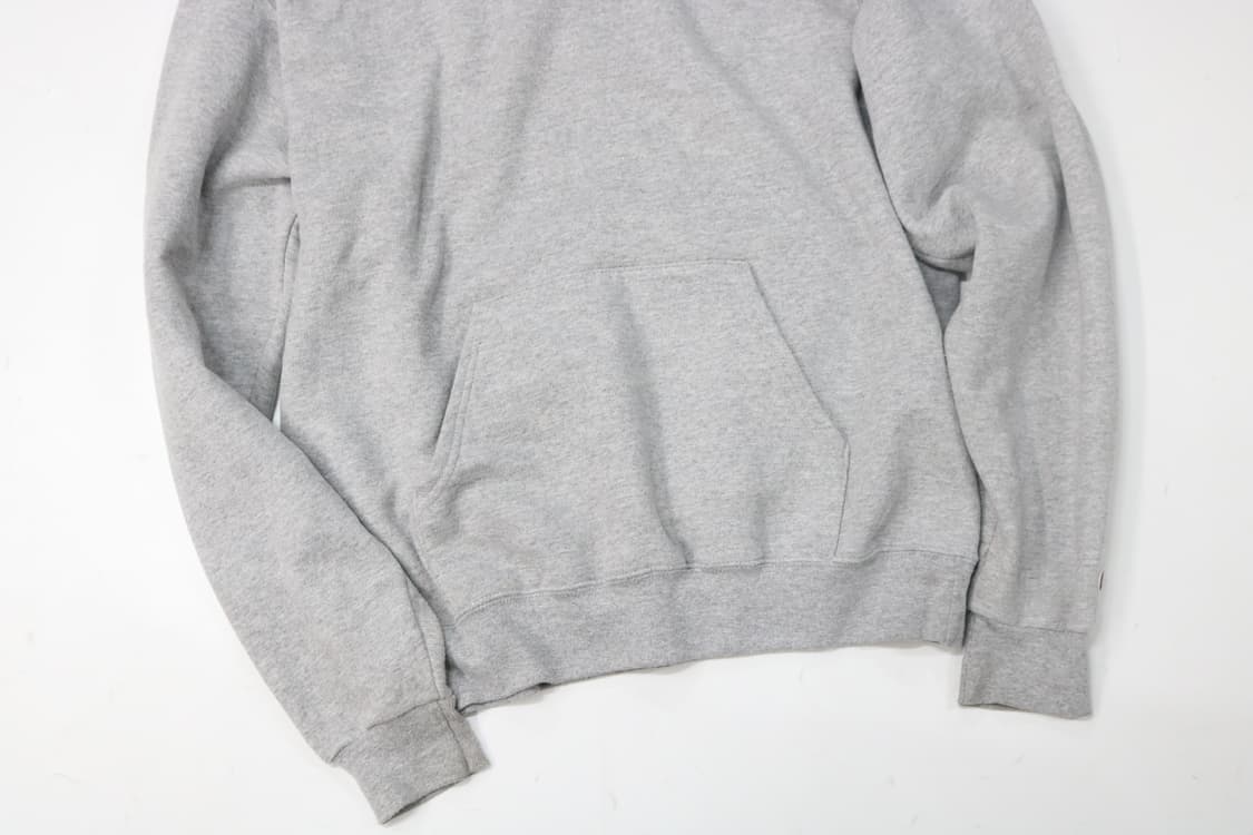 Champion 챔피온 에코 어센틱 그레이 무지 후드티 (M) 상품이미지4